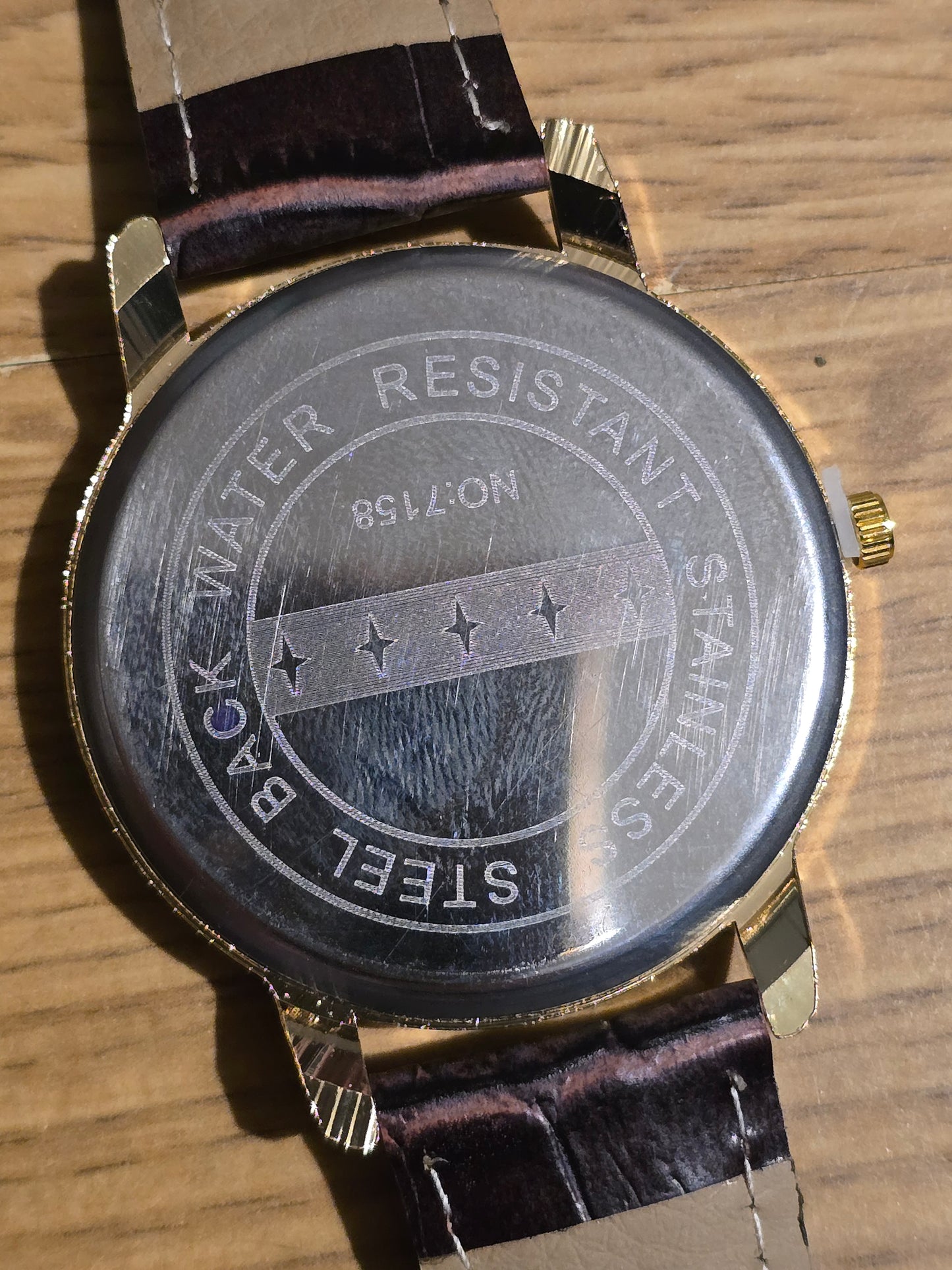 Mens Quartz Watch with Unusual Snake Dial - New - 1