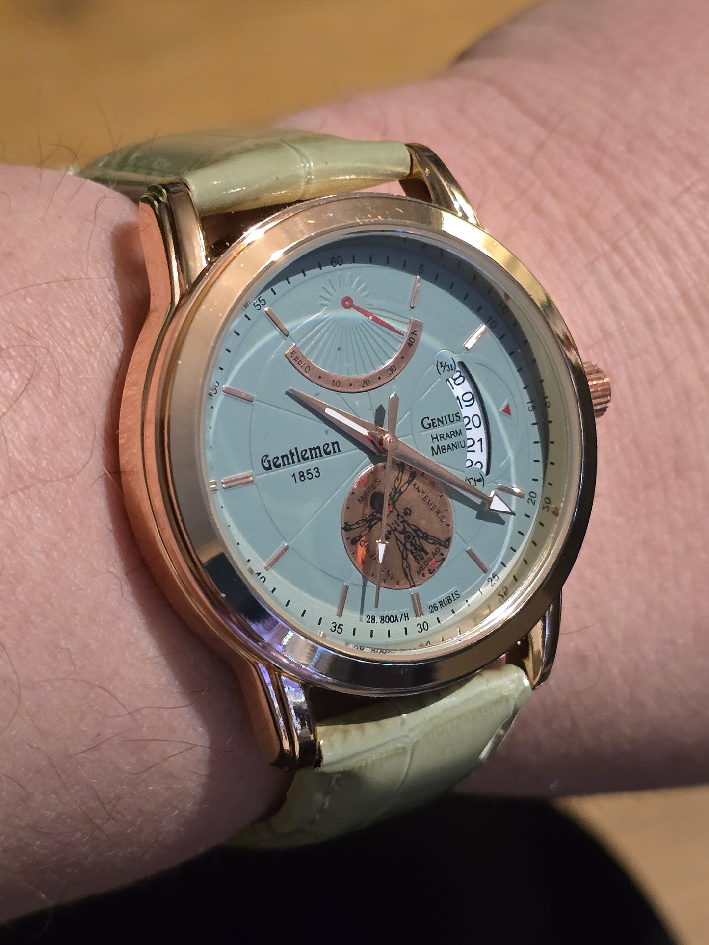 Mens Bubble Quartz Watch - New - 1