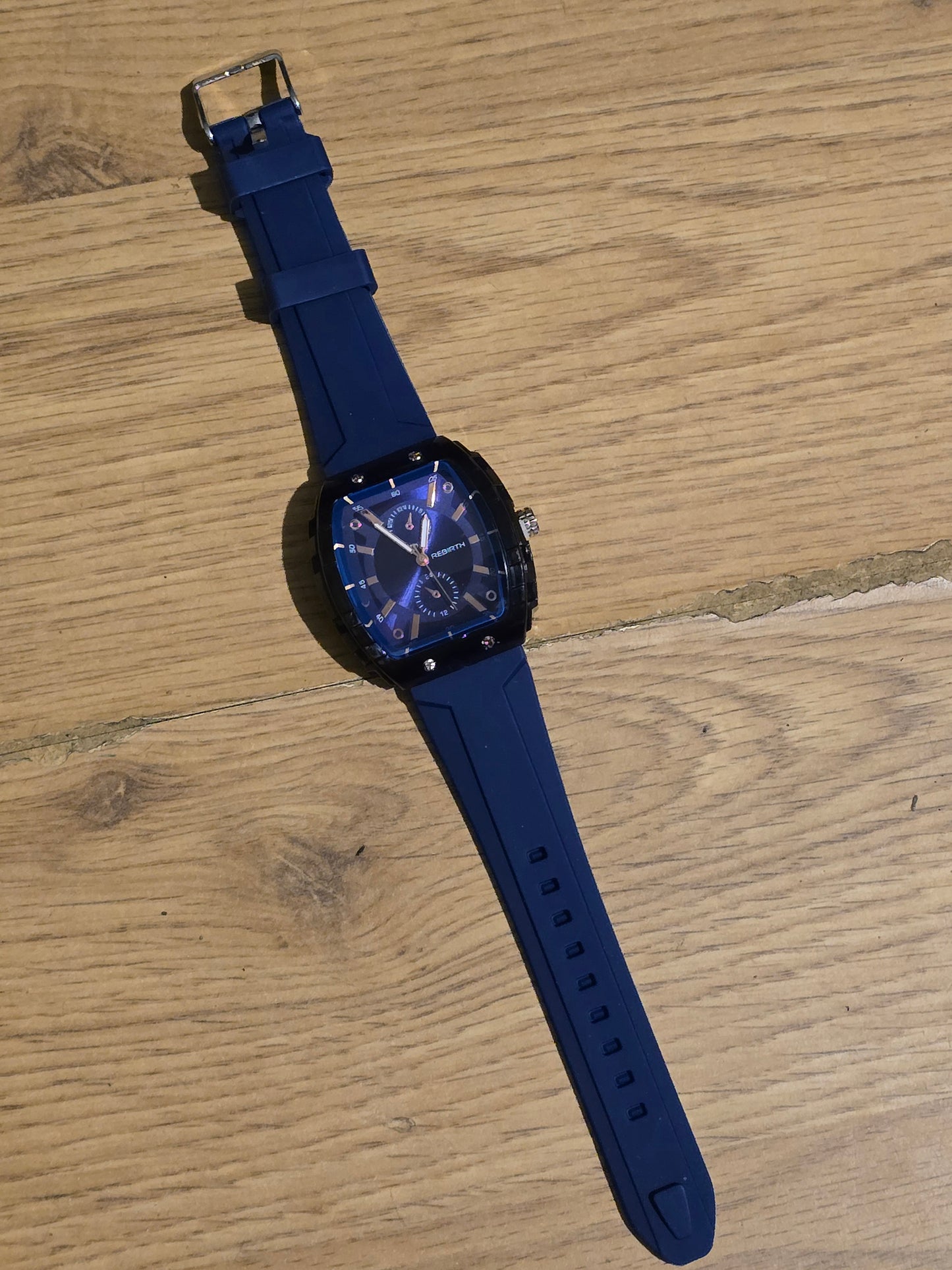 Rebirth Ladies Quartz Watch In Blue - New - 1