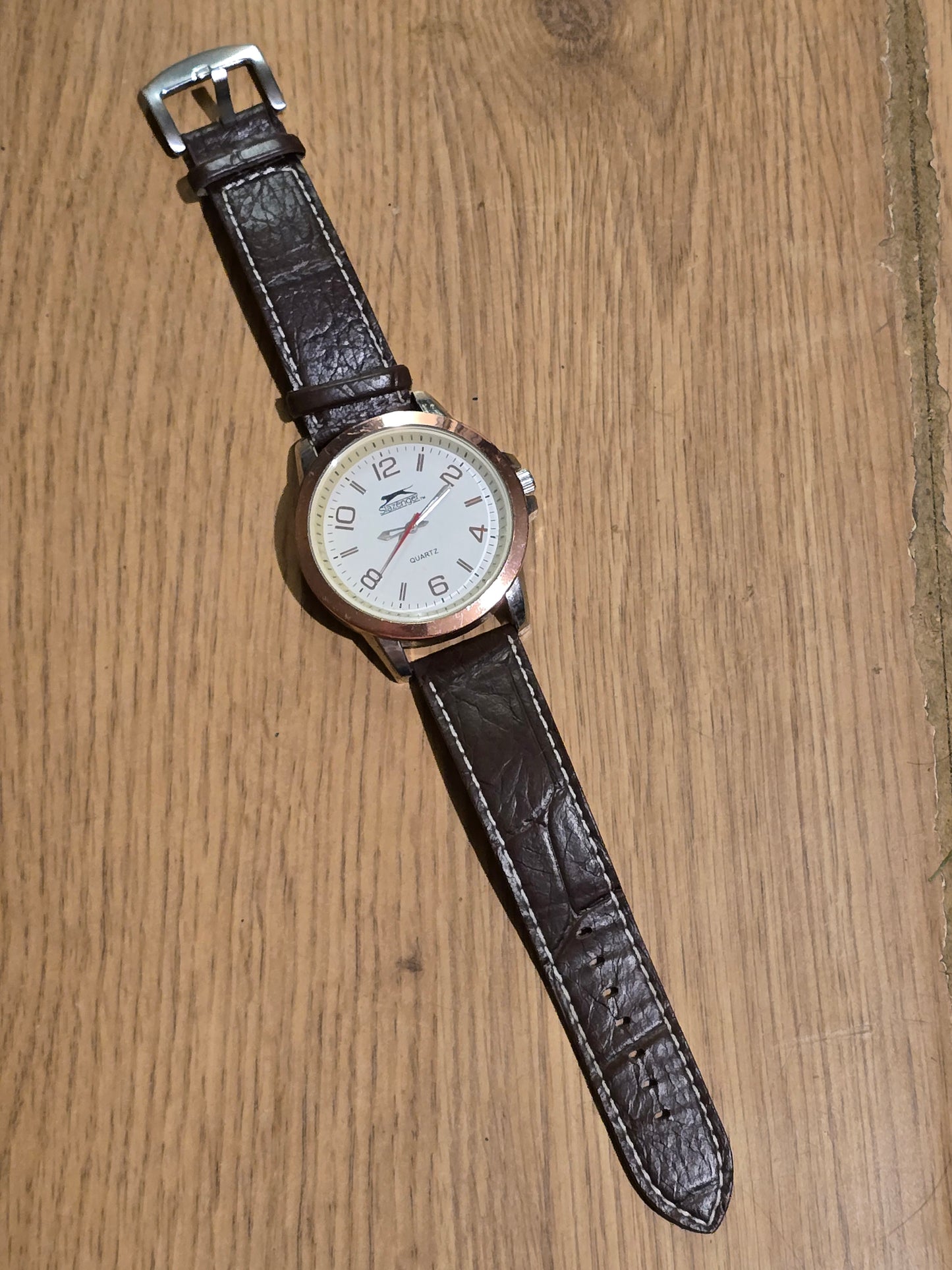 Slazenger Mens Rose Gold Coloured Quartz Watch - Pre-owned - 1