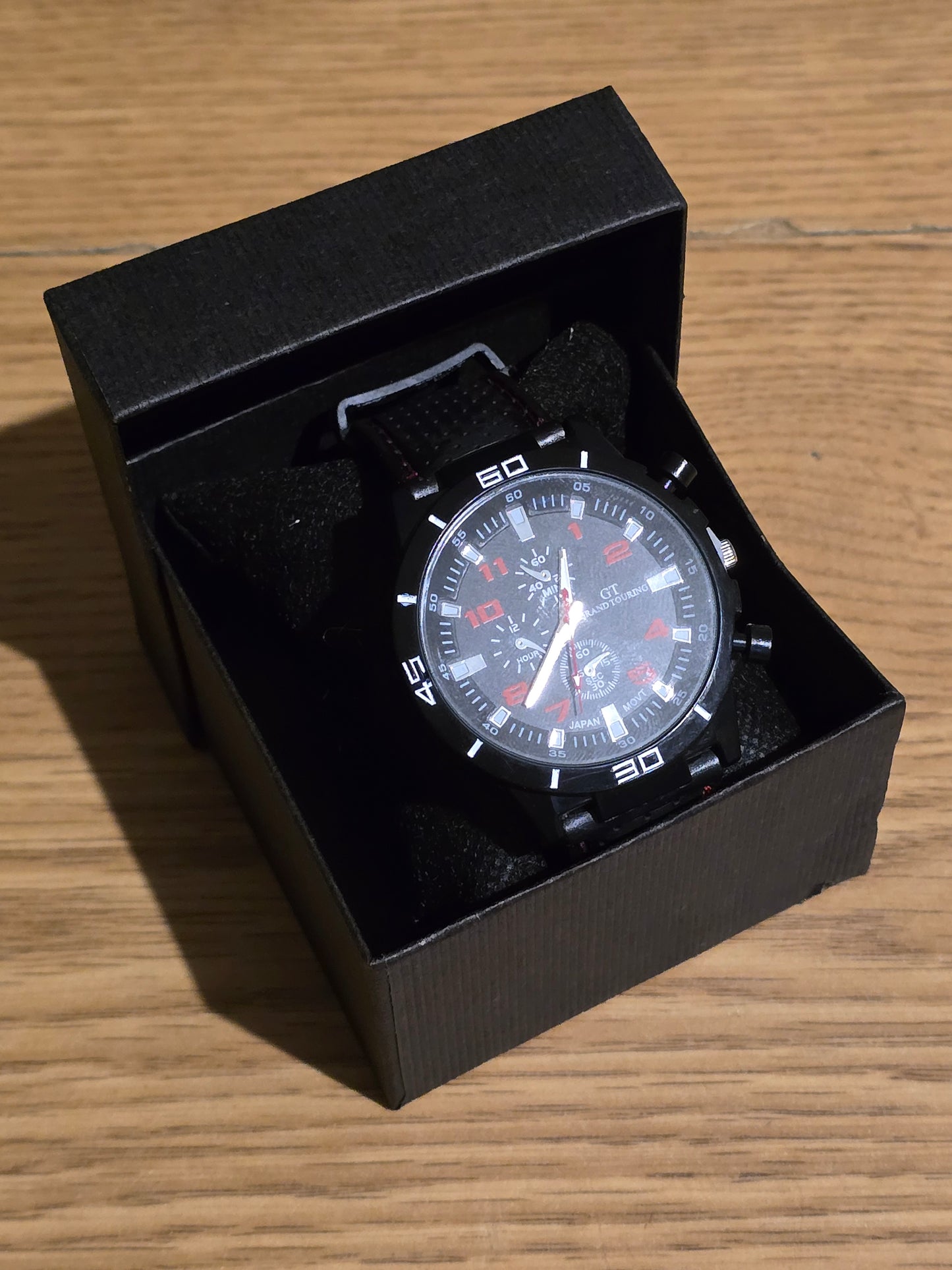 G.T Mens Quartz Watch - Red - New