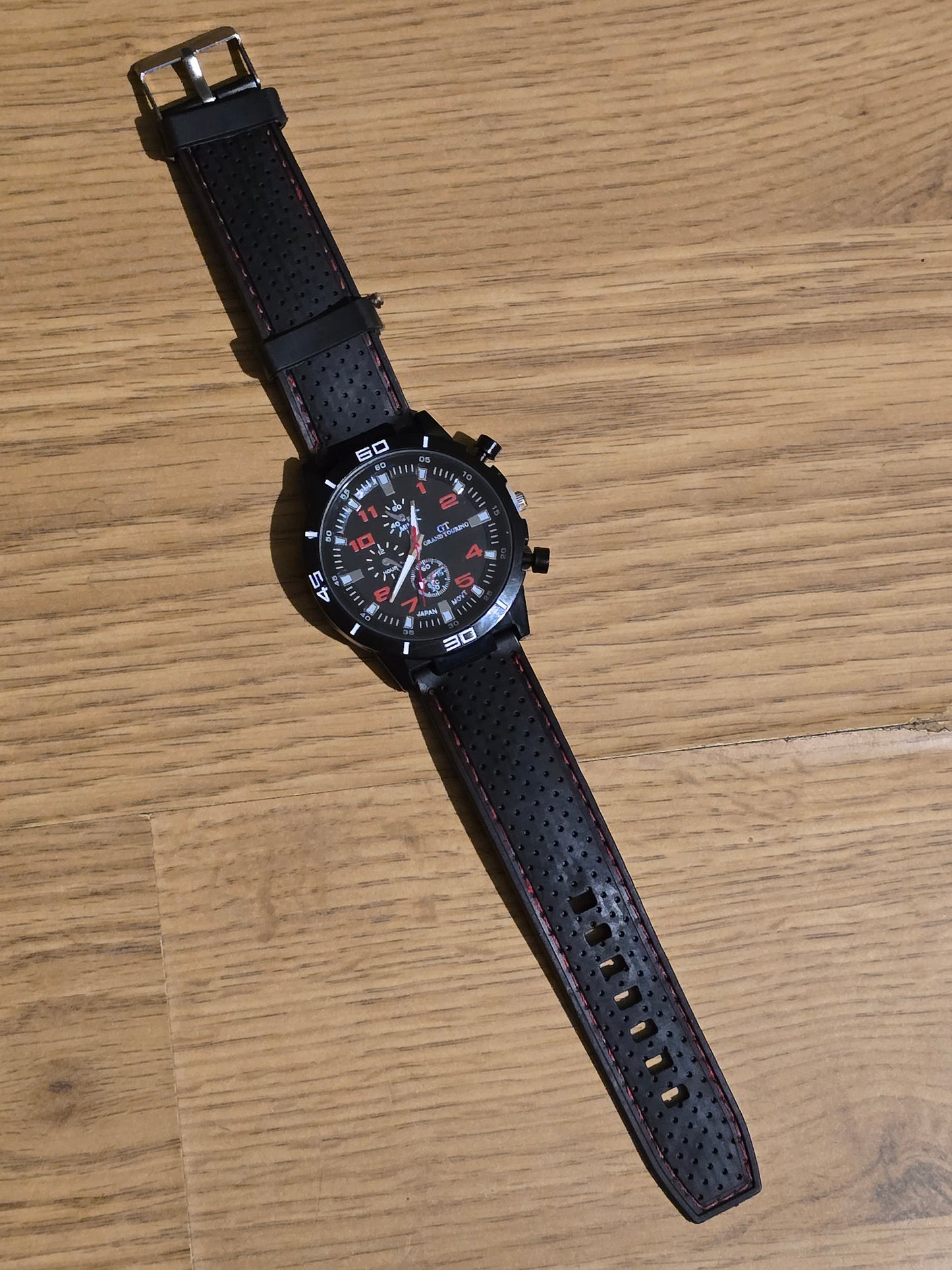 G.T Mens Quartz Watch - Red - New