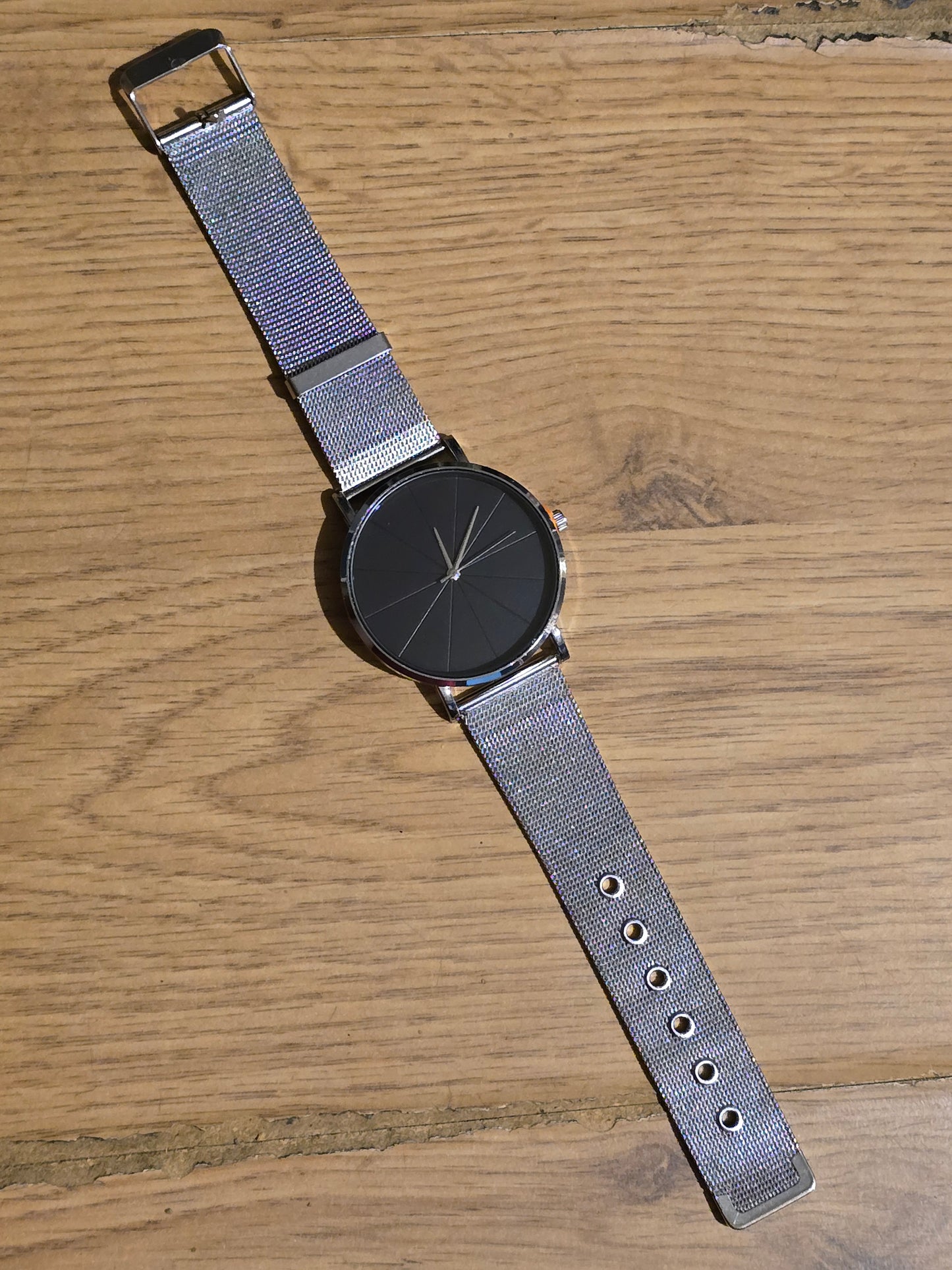 Mens Mesh Strap Quartz Watch - New - 1