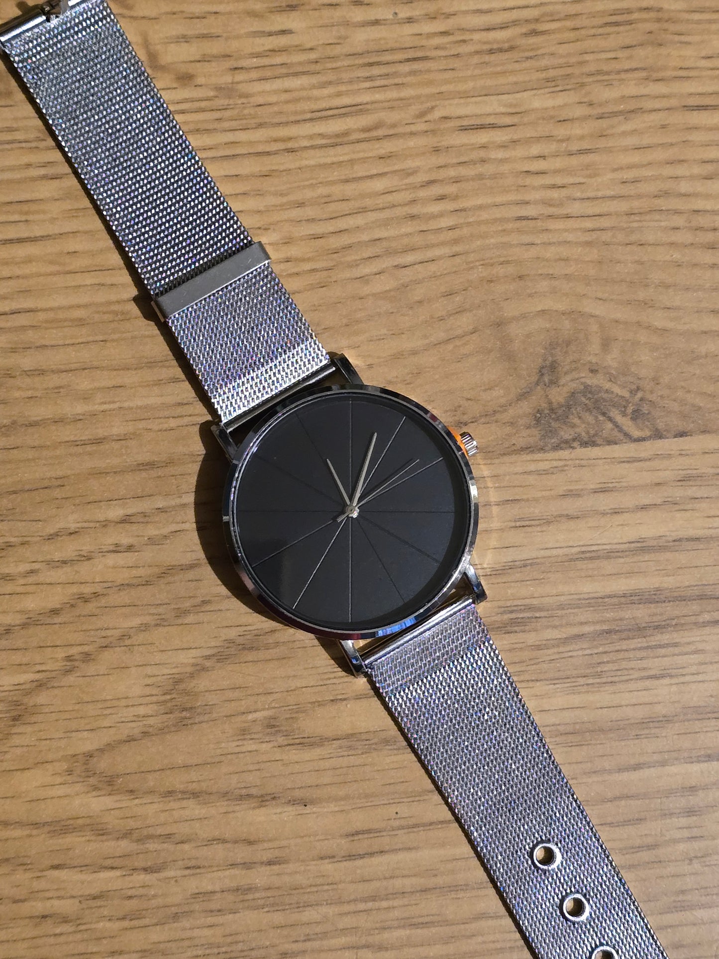 Mens Mesh Strap Quartz Watch - New - 1