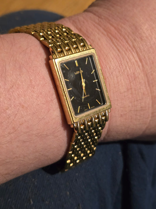 Lorus Gold Coloured Ladies Quartz Watch - Pre-owned - 1