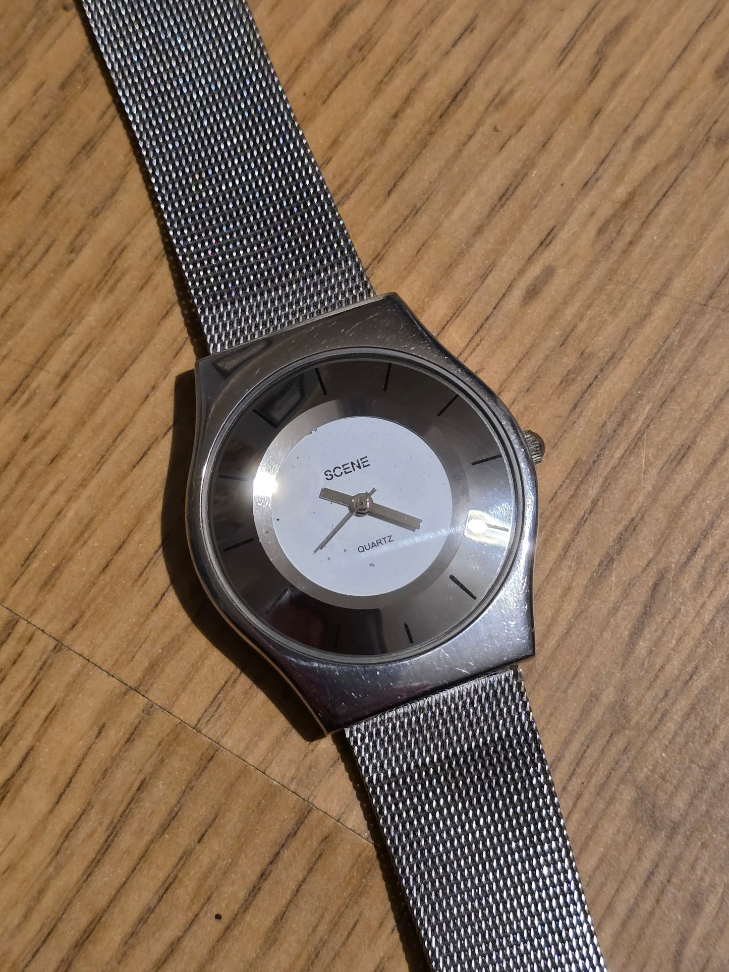 Scene Unisex Quartz Dress Watch - Pre-owned - 1