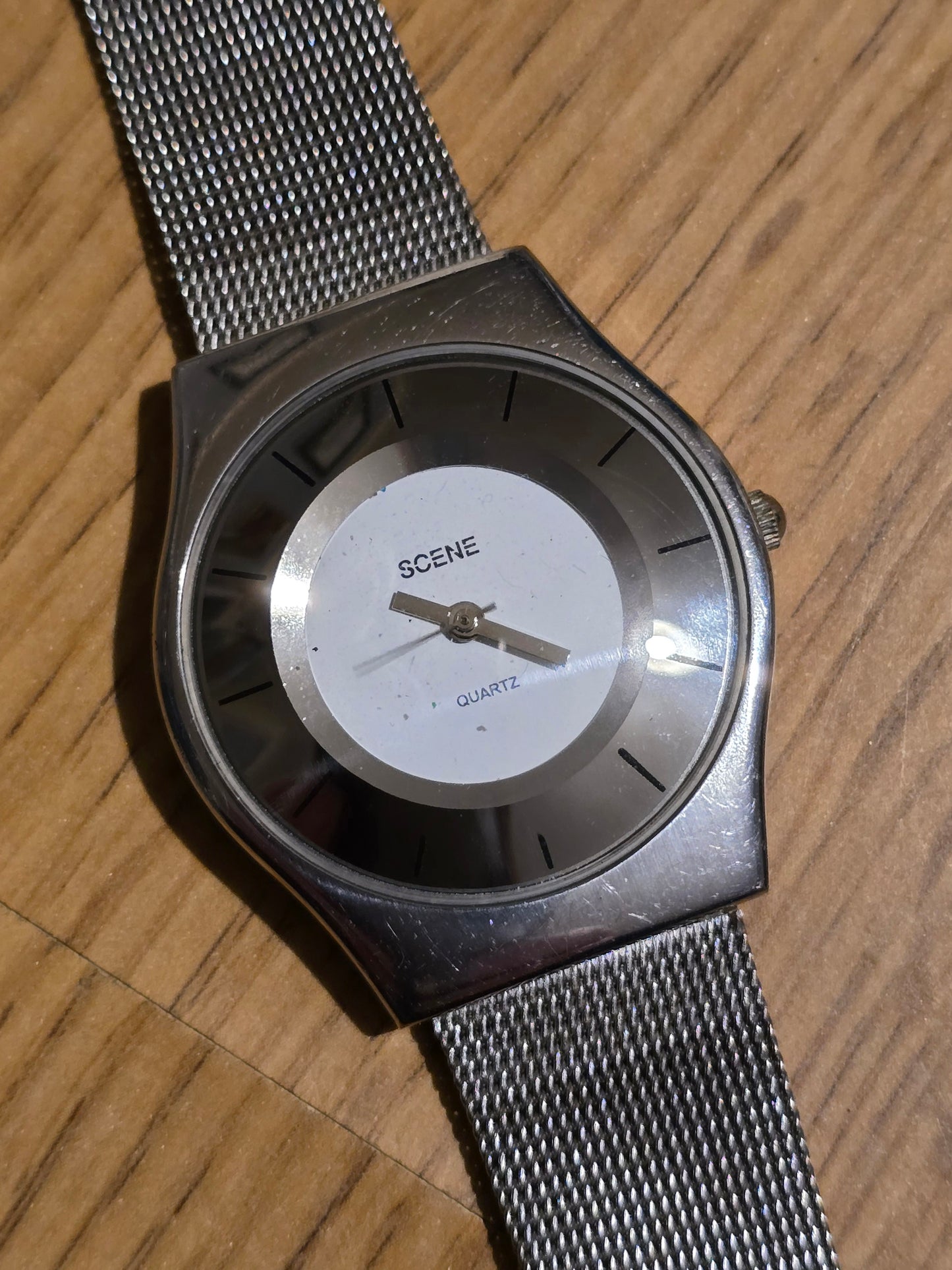 Scene Unisex Quartz Dress Watch - Pre-owned - 1