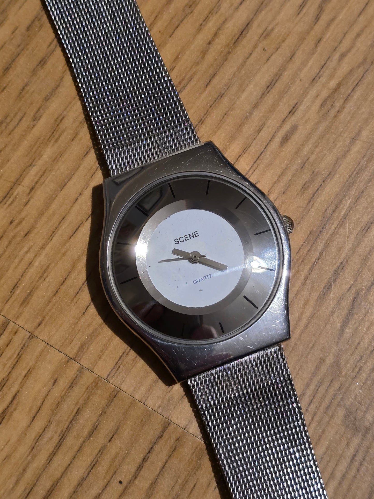 Scene Unisex Quartz Dress Watch - Pre-owned - 1