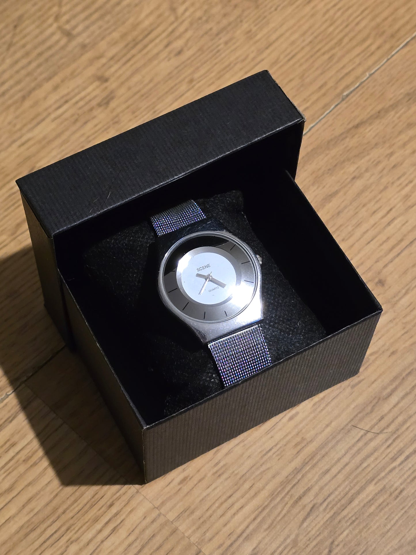 Scene Unisex Quartz Dress Watch - Pre-owned - 1