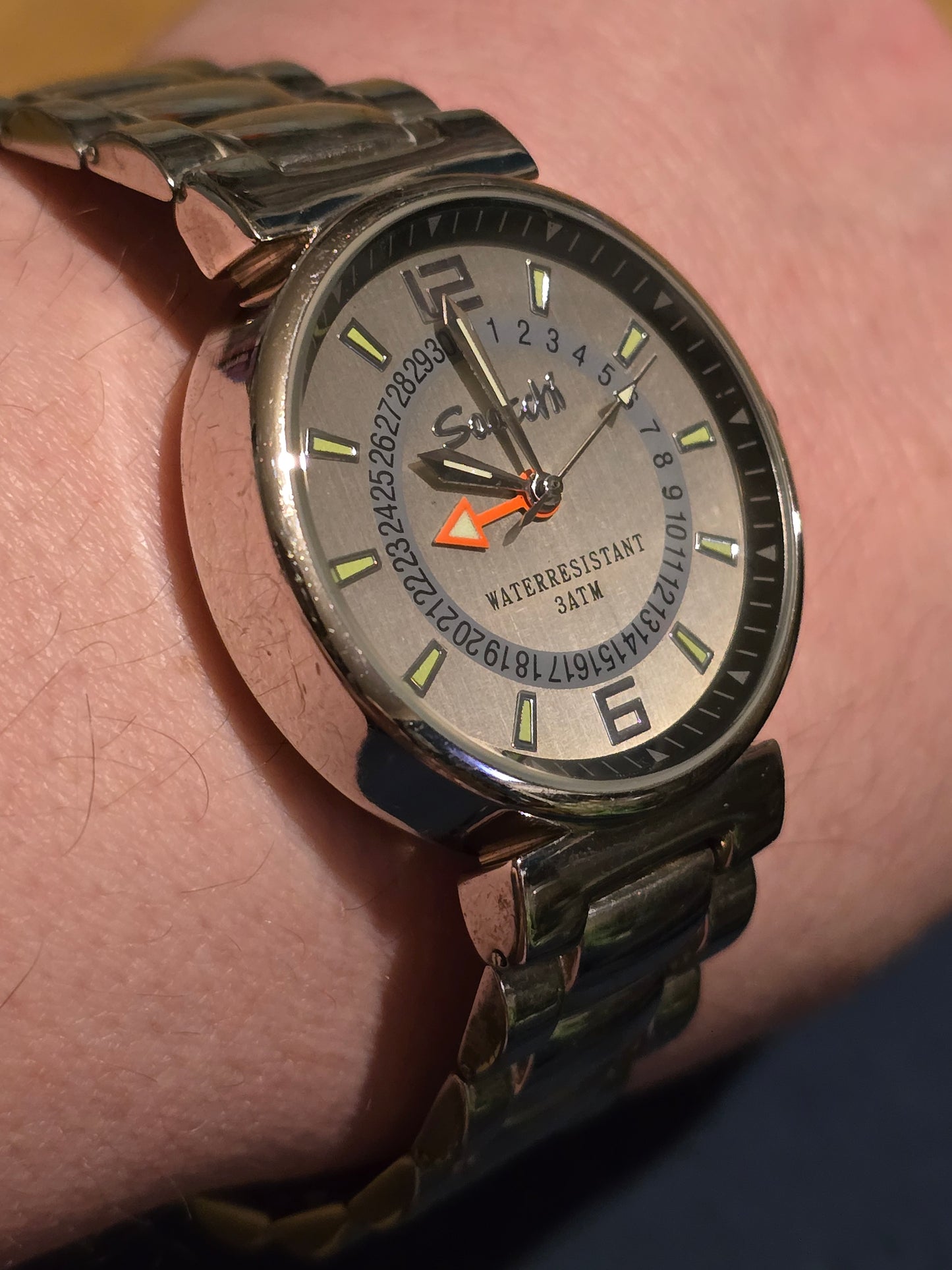 Saatchi Mens Water Resistant Quartz Watch - New - 1