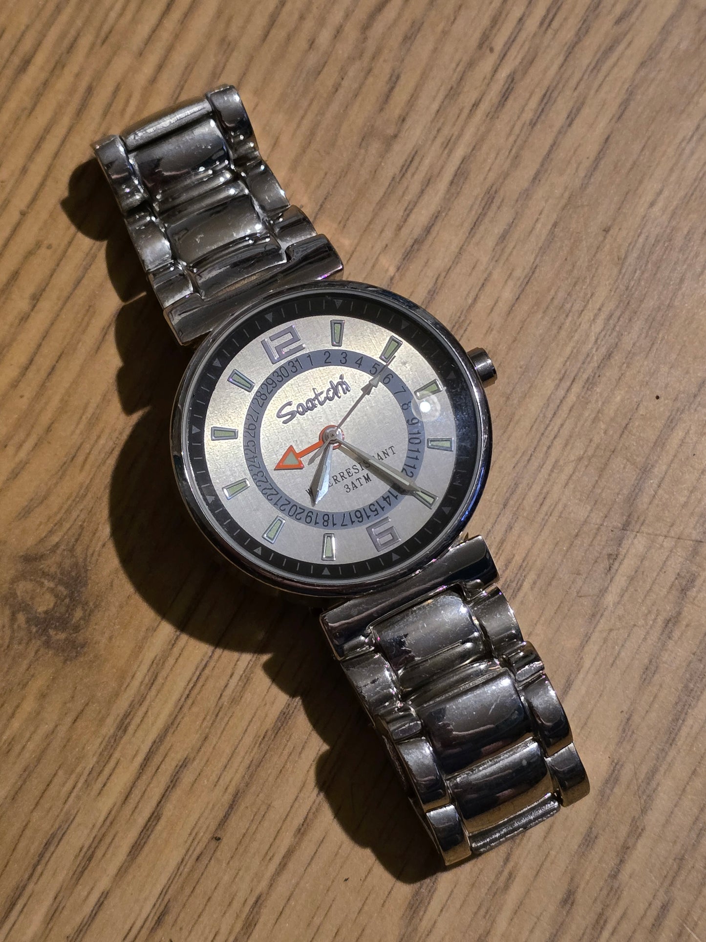 Saatchi Mens Water Resistant Quartz Watch - New - 1