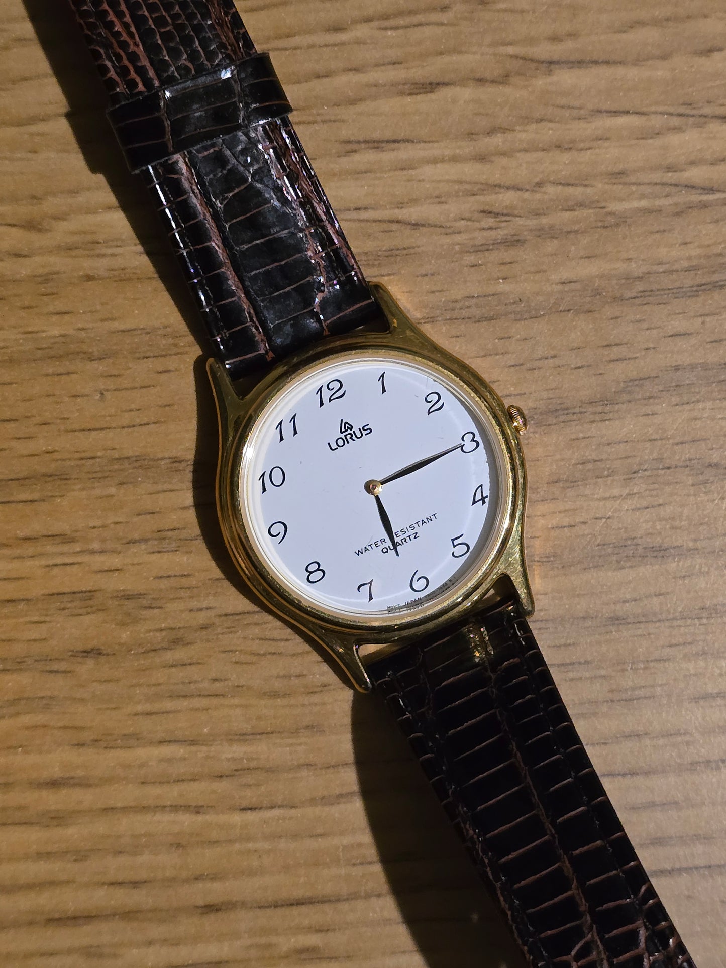 Lorus Gold Plated Ladies Quartz Watch - Pre-owned - 1