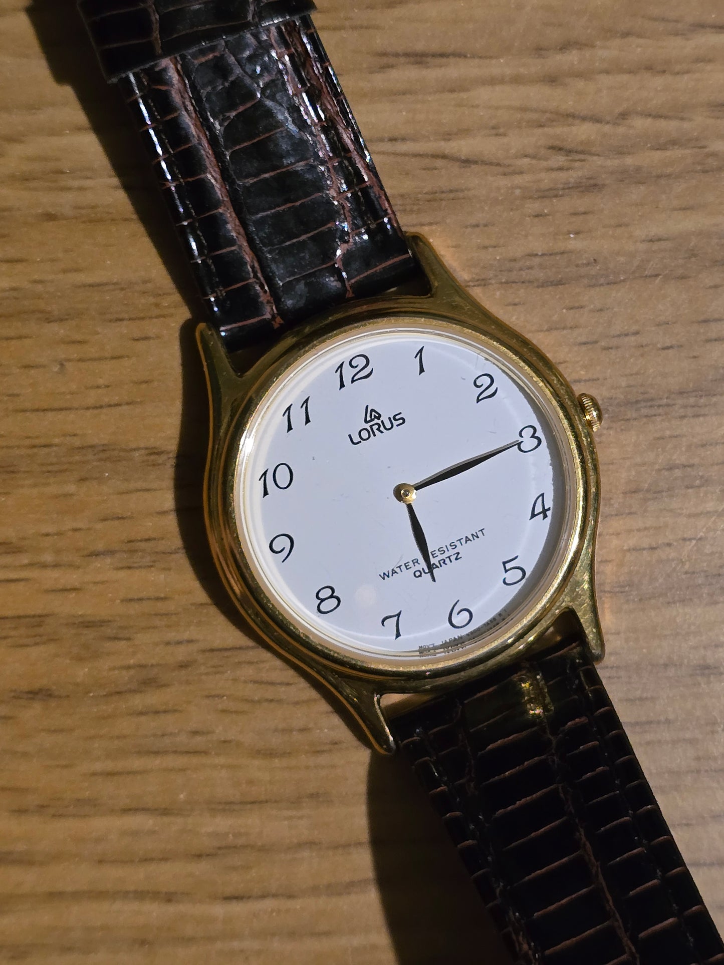 Lorus Gold Plated Ladies Quartz Watch - Pre-owned - 1