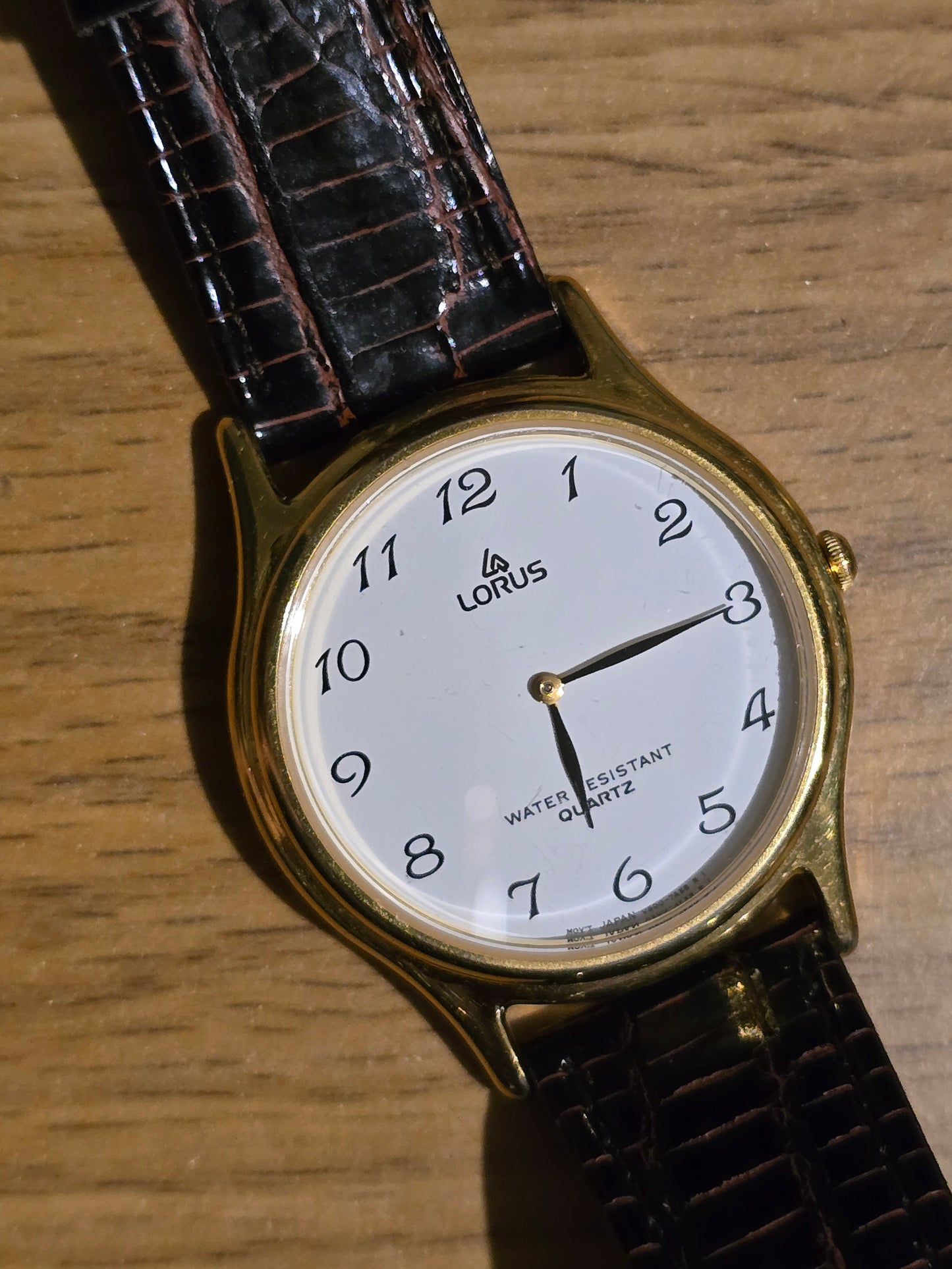 Lorus Gold Plated Ladies Quartz Watch - Pre-owned - 1