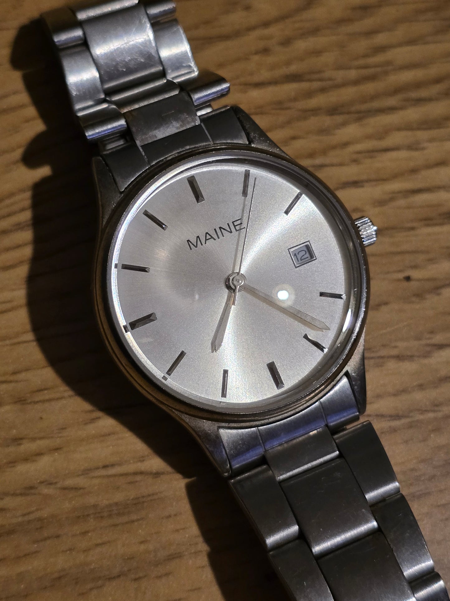 Maine Mens Water Resistant Quartz Watch - Pre-owned - 1