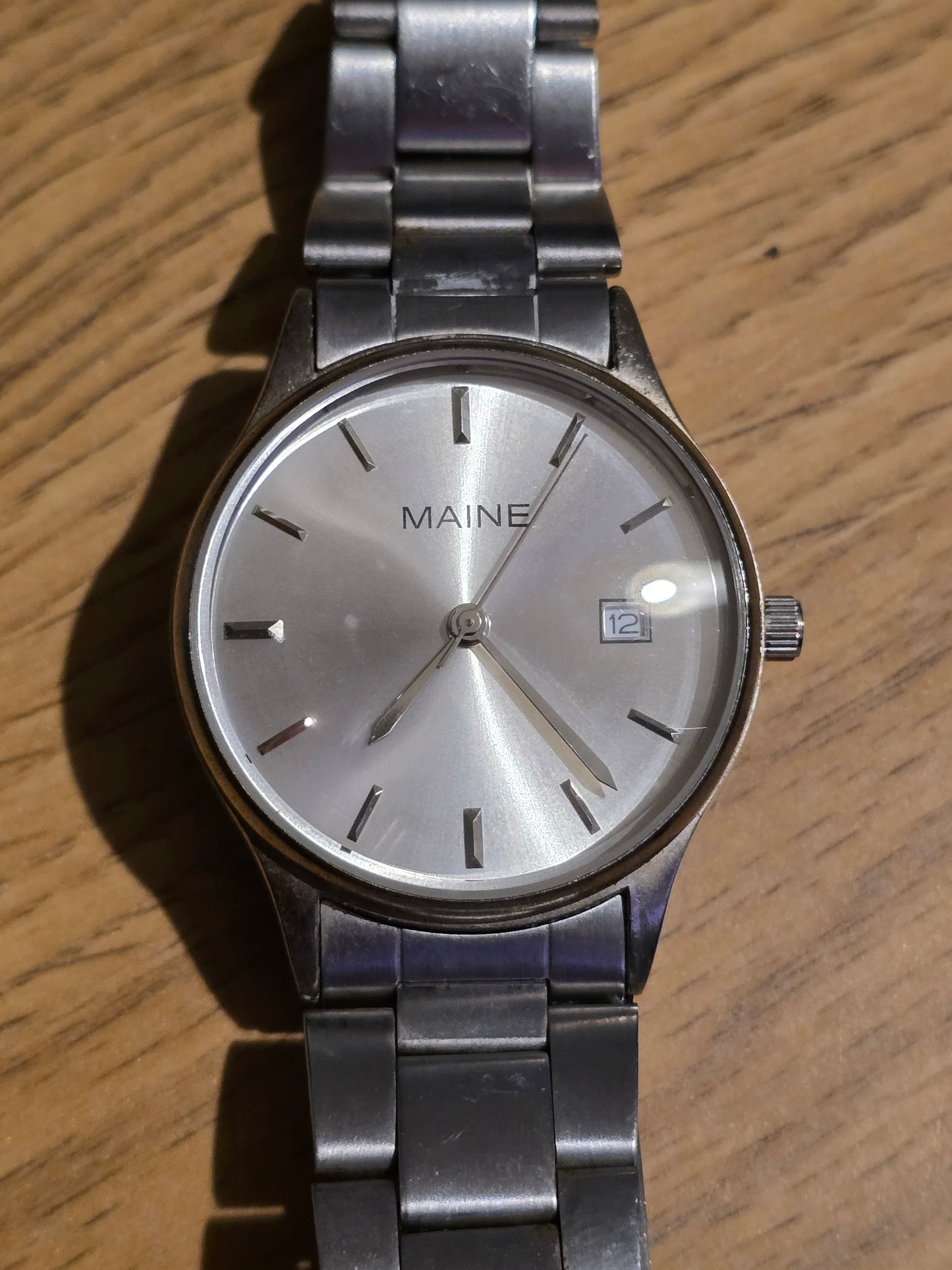 Maine Mens Water Resistant Quartz Watch - Pre-owned - 1