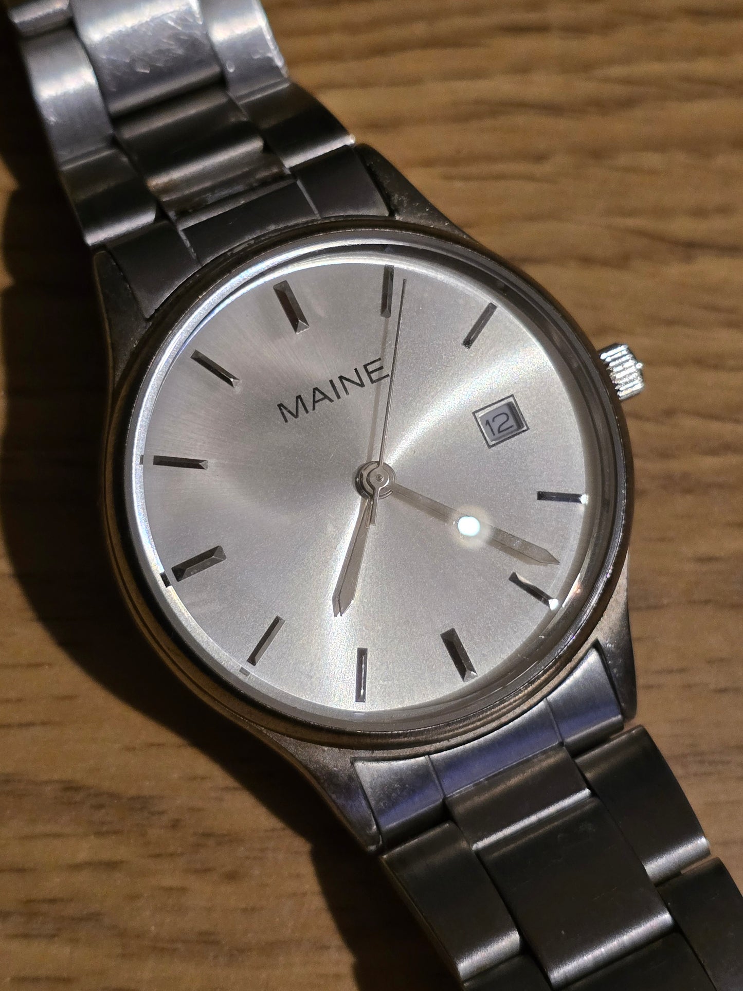 Maine Mens Water Resistant Quartz Watch - Pre-owned - 1