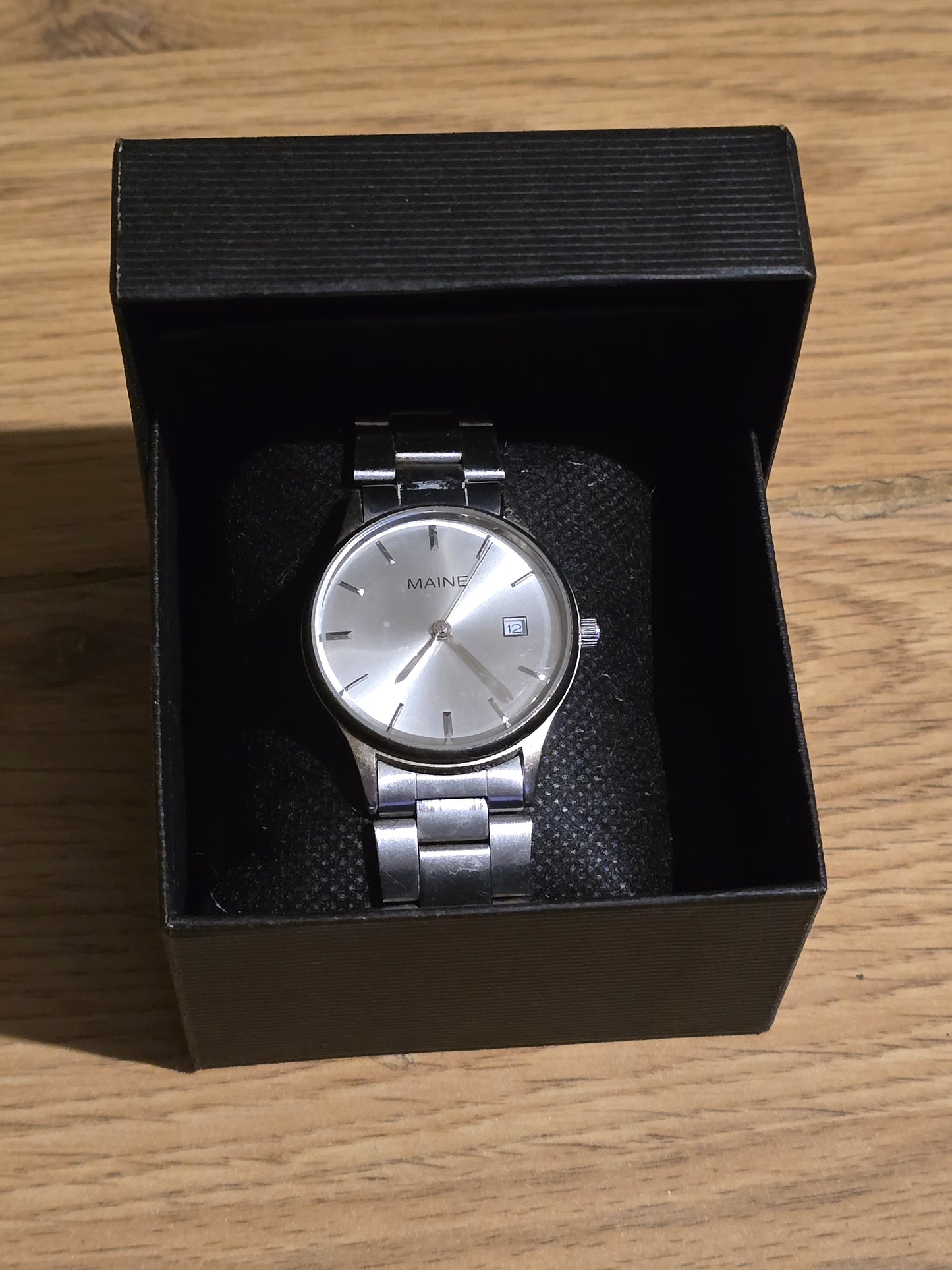 Maine Mens Water Resistant Quartz Watch - Pre-owned - 1