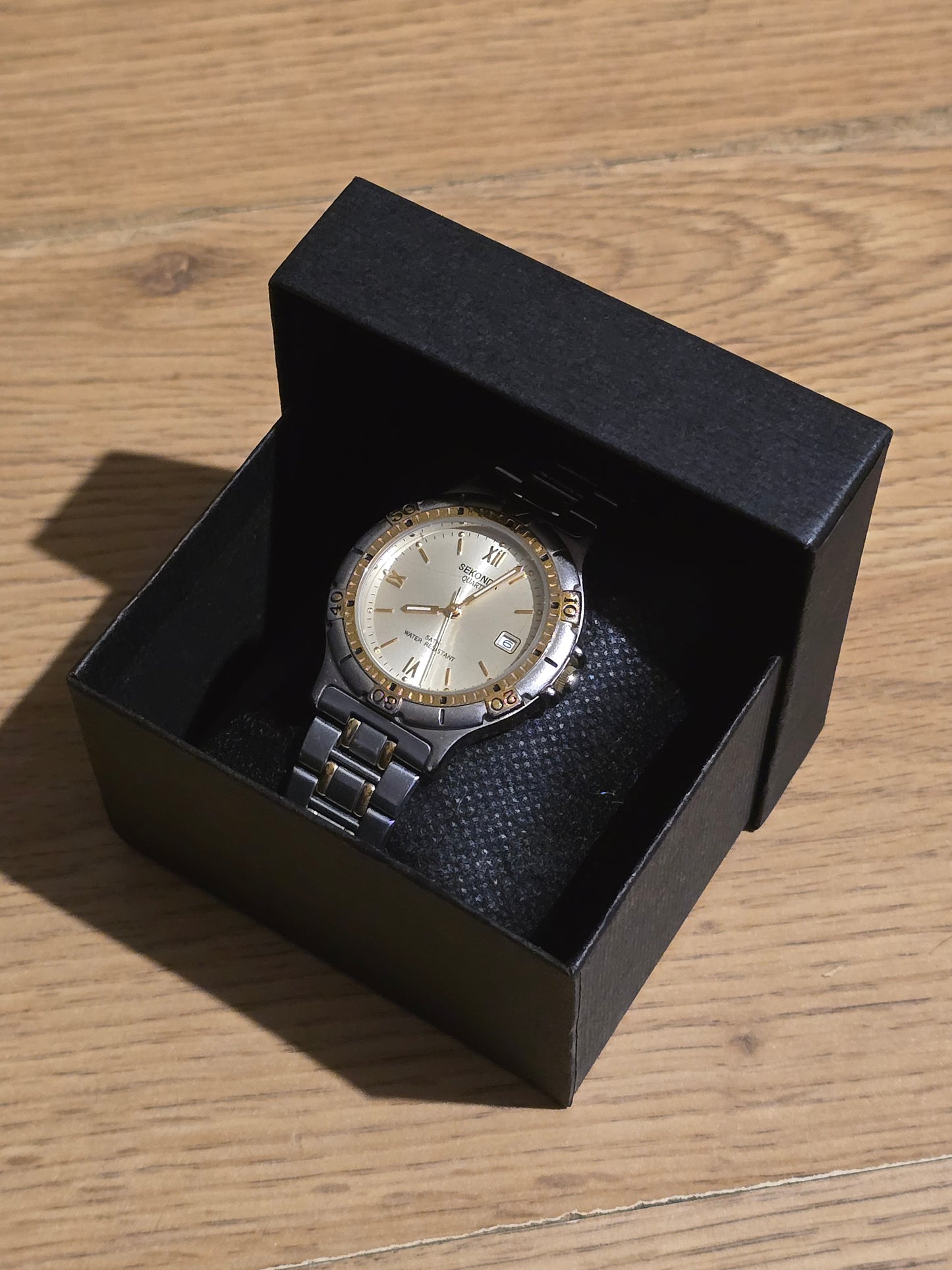 Sekonda Mens Bi-Colour Water Resistant Quartz Watch - Pre-owned - 1