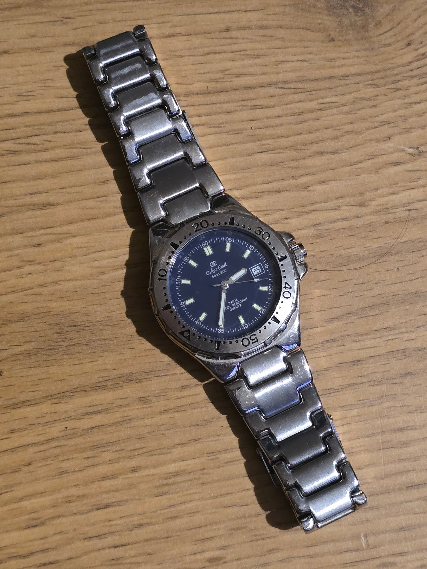 Oskar Emil Series 600 Mens Water Resistant Quartz Watch - Pre-owned - 1