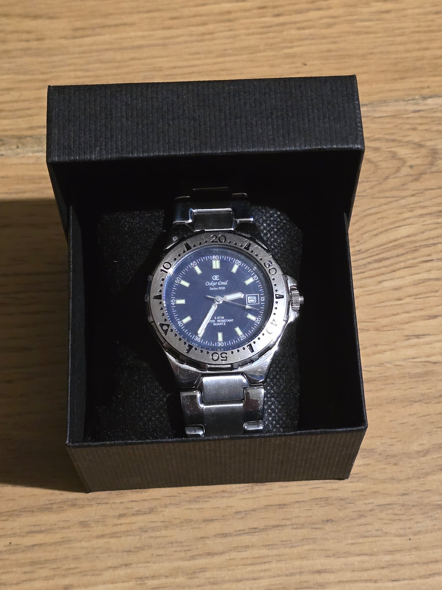 Oskar Emil Series 600 Mens Water Resistant Quartz Watch - Pre-owned - 1