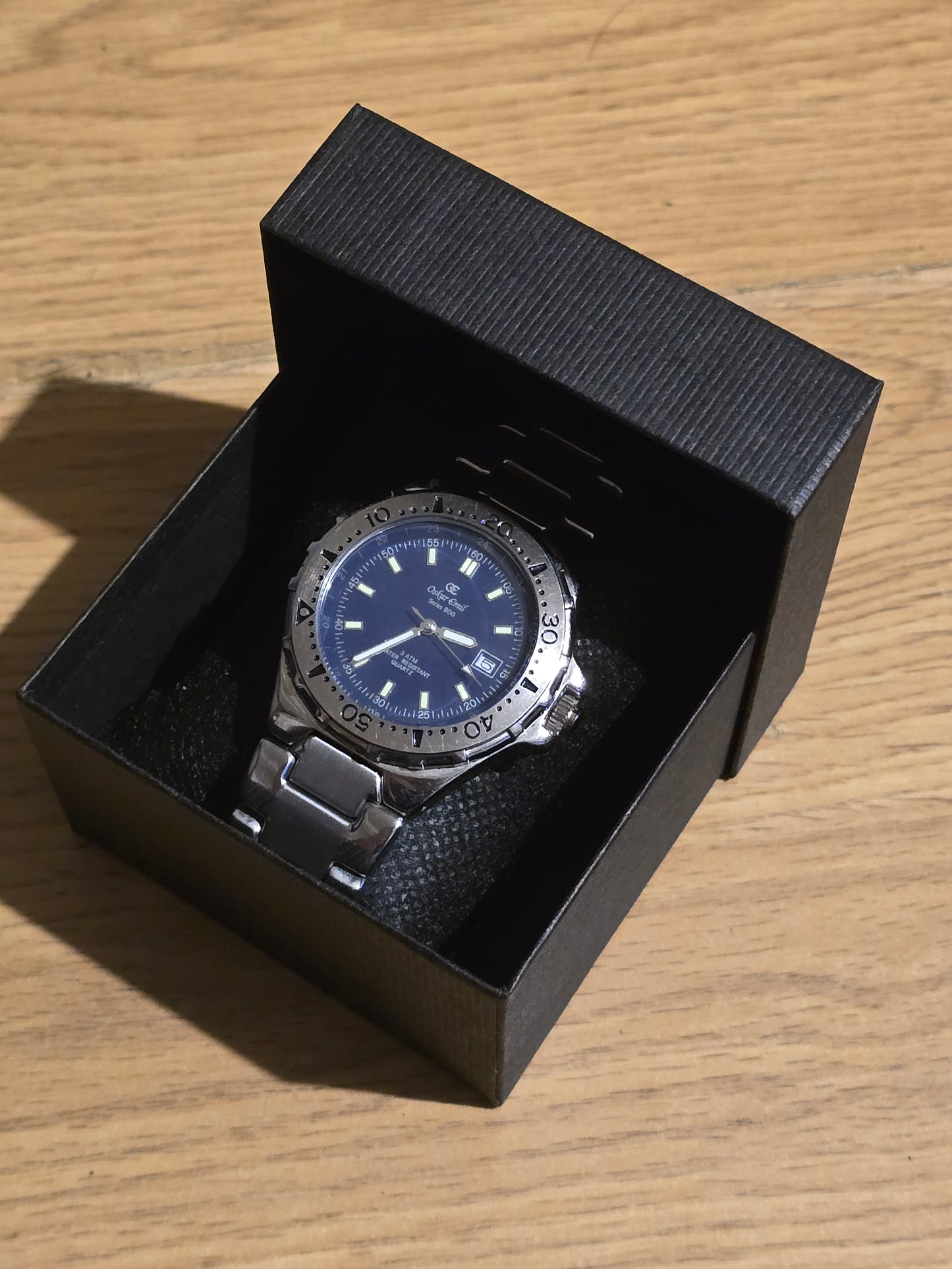 Oskar Emil Series 600 Mens Water Resistant Quartz Watch - Pre-owned - 1