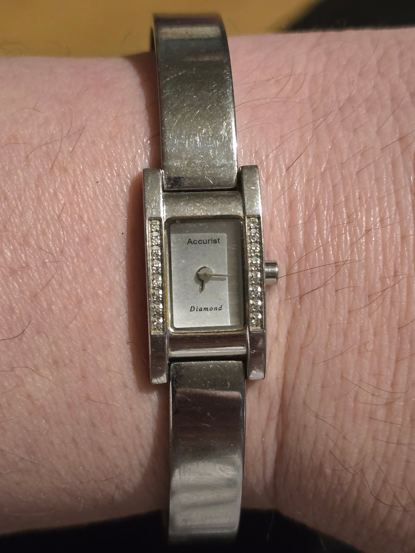 Accurist Diamond Ladies Quartz Watch - Pre-owned - 1