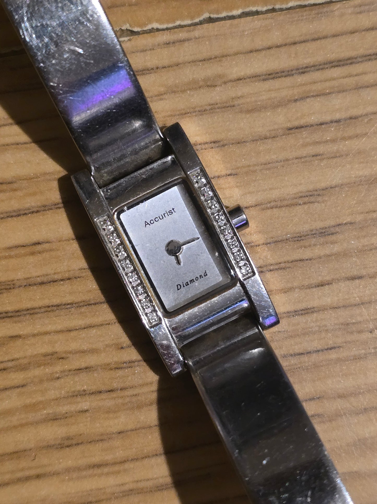 Accurist Diamond Ladies Quartz Watch - Pre-owned - 1