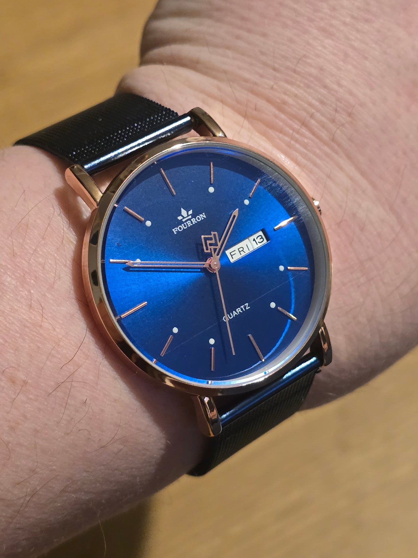 Fourron Mens Quartz Watch - New