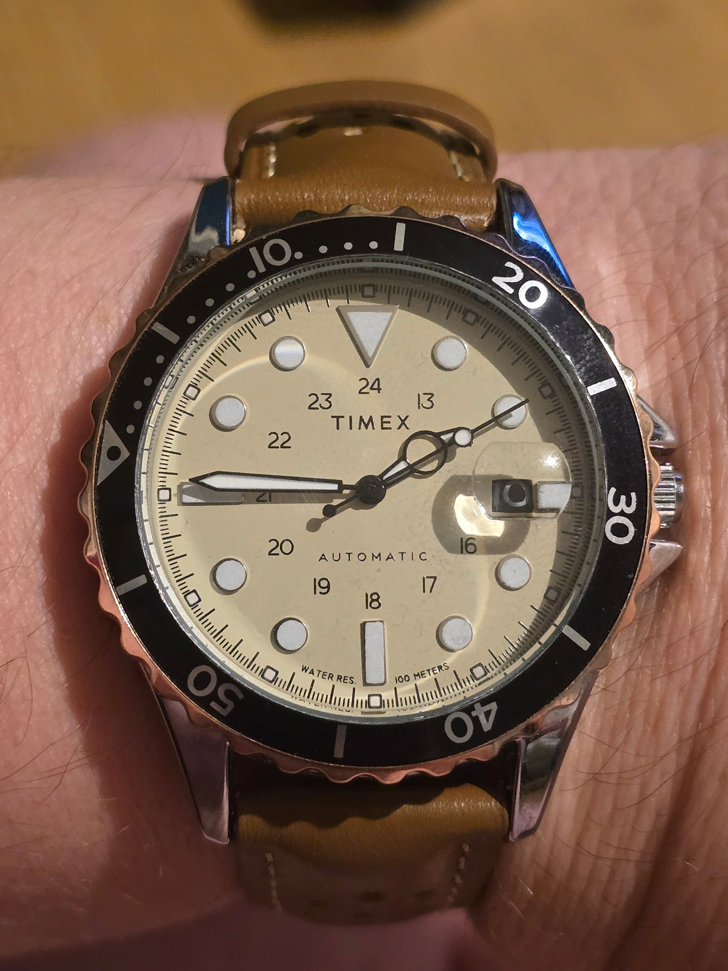 Timex Navi XL Mens Automatic Self-Winding Watch - New