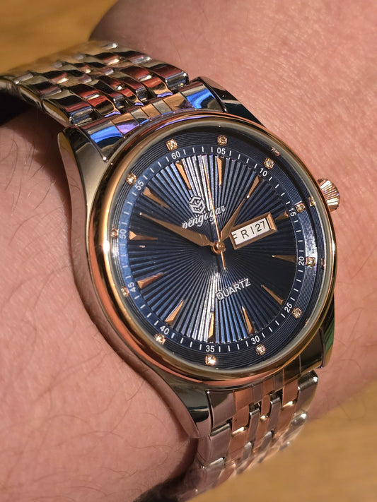 Pengagar Bi-Colour Mens Quartz Watch - New - 1