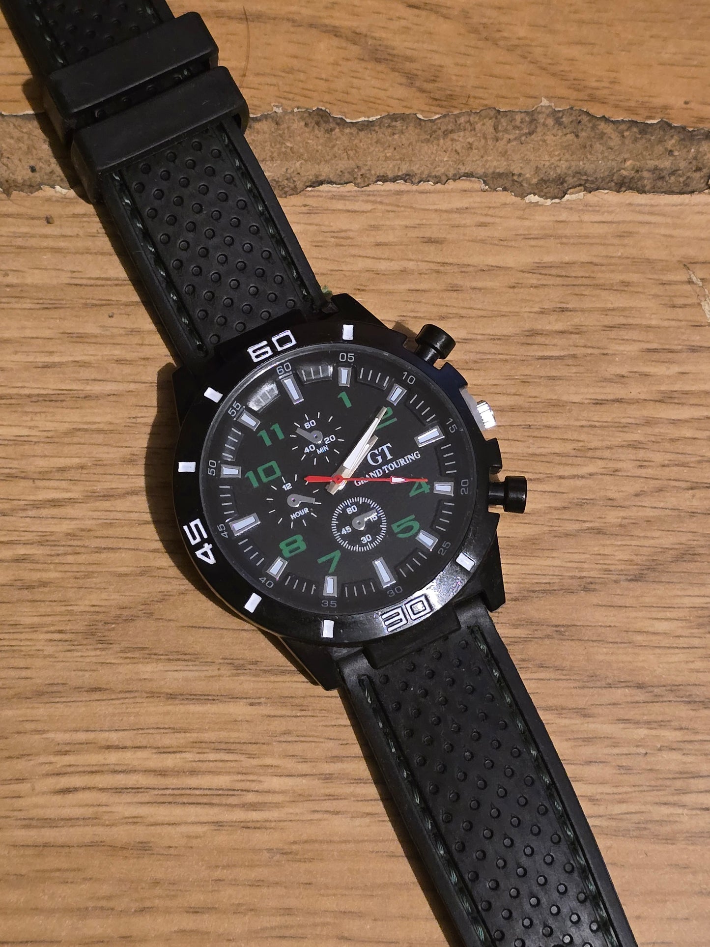 G.T Mens Quartz Watch - Green - New