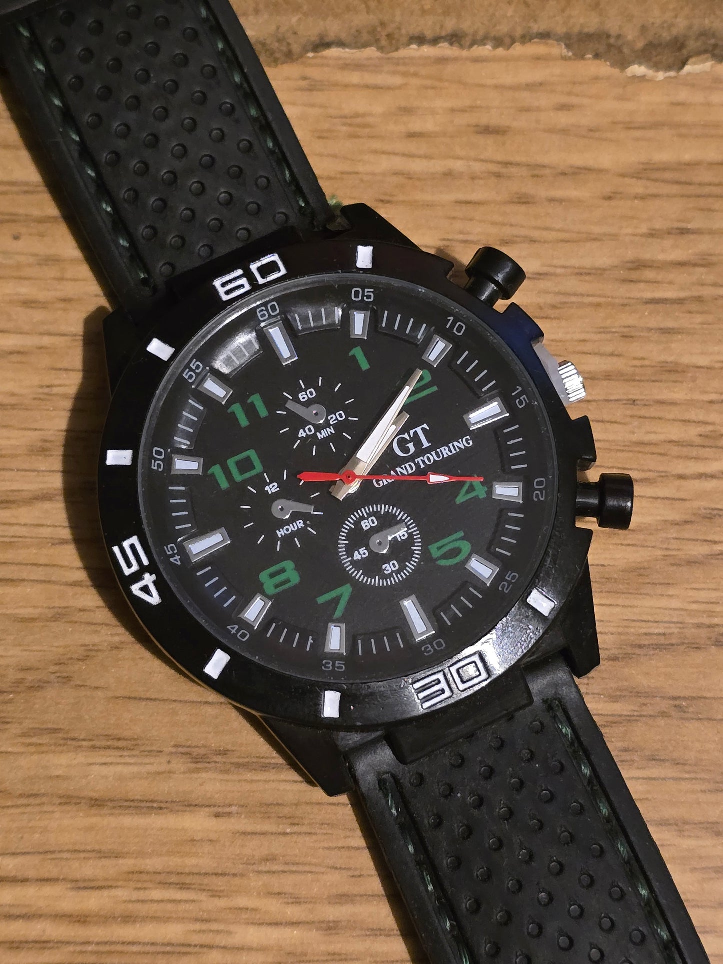 G.T Mens Quartz Watch - Green - New