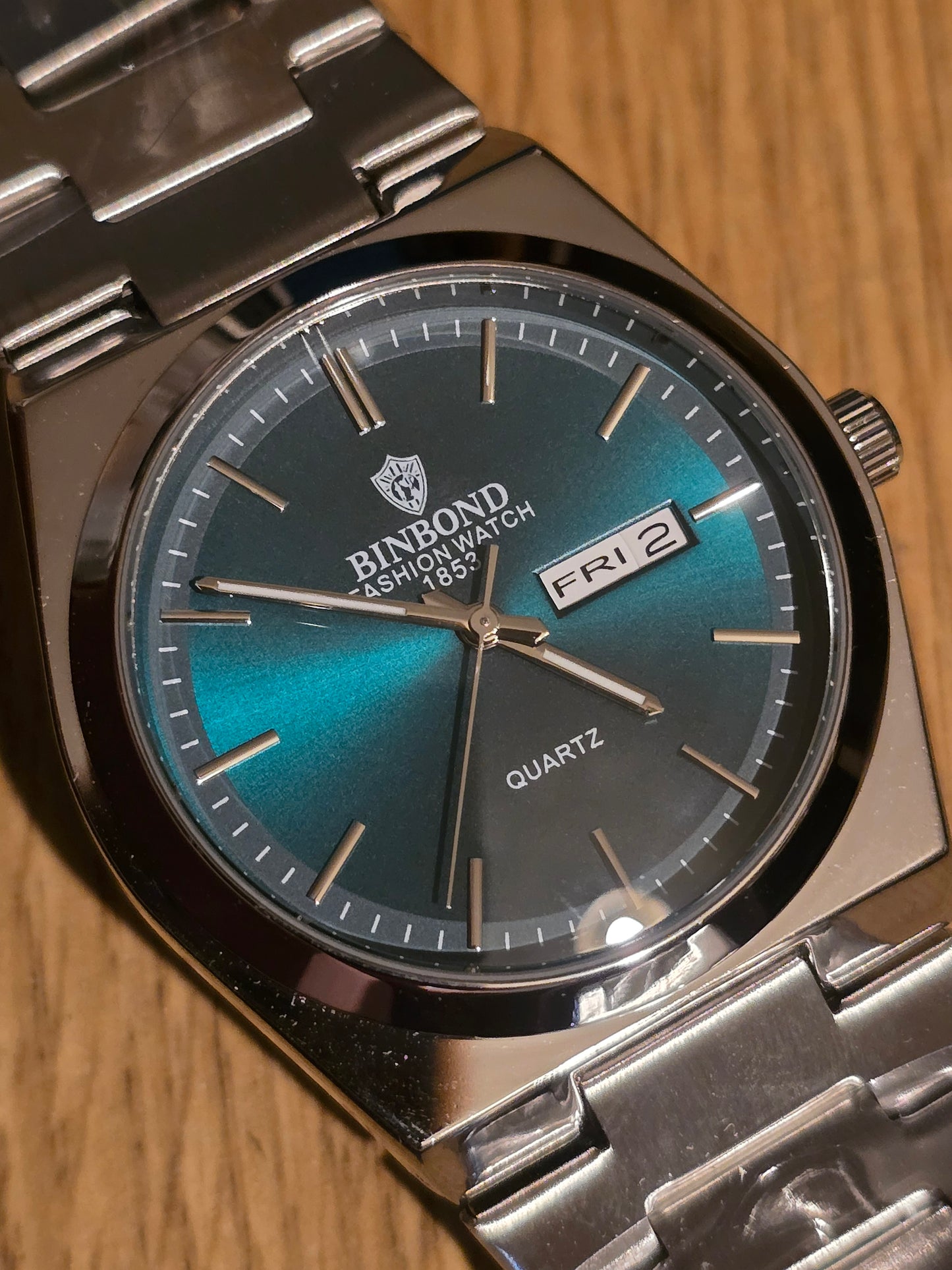 Binbond Mens Quartz Watch - Green - New