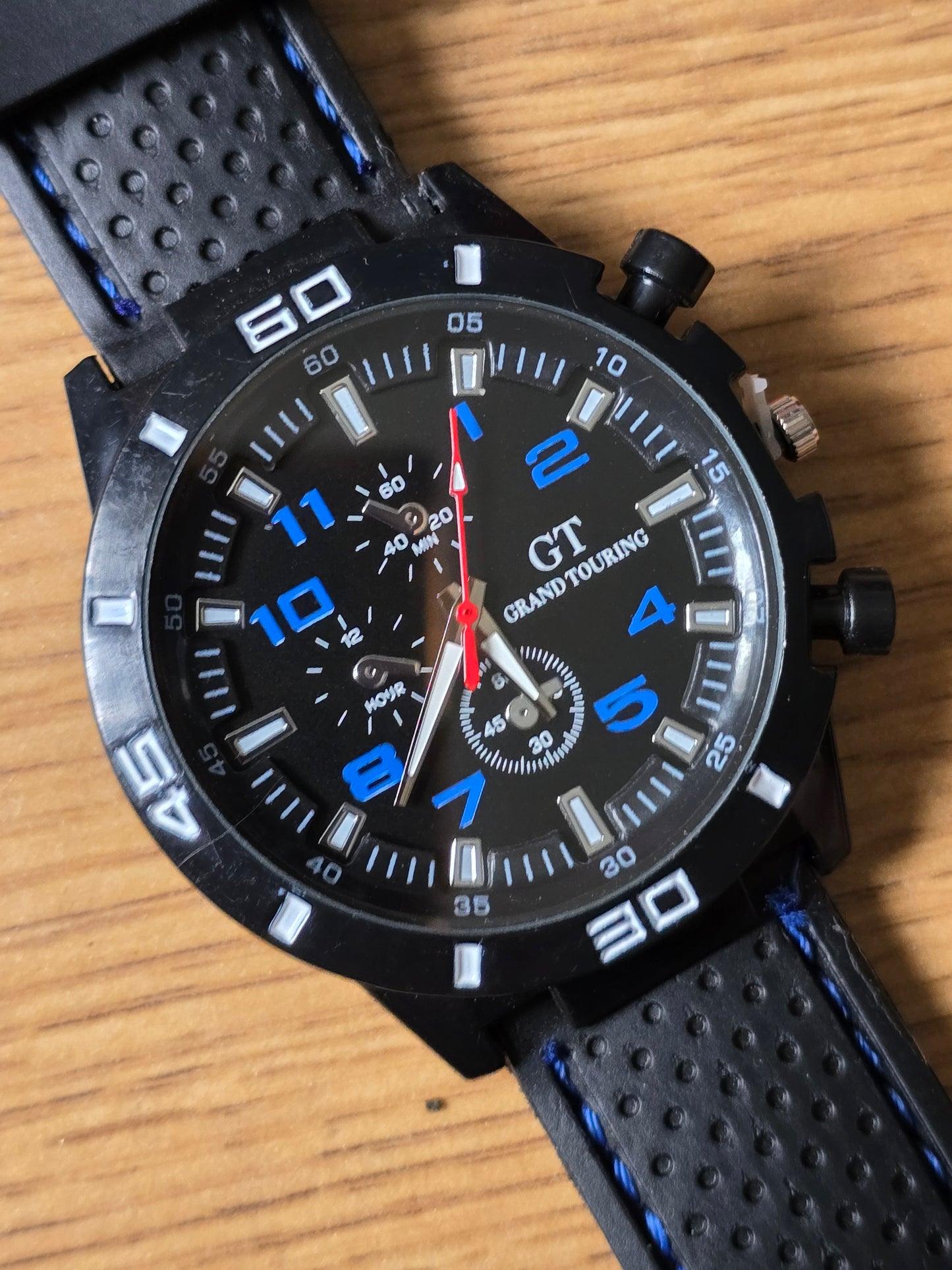 G.T Mens Quartz Watch - Blue - New