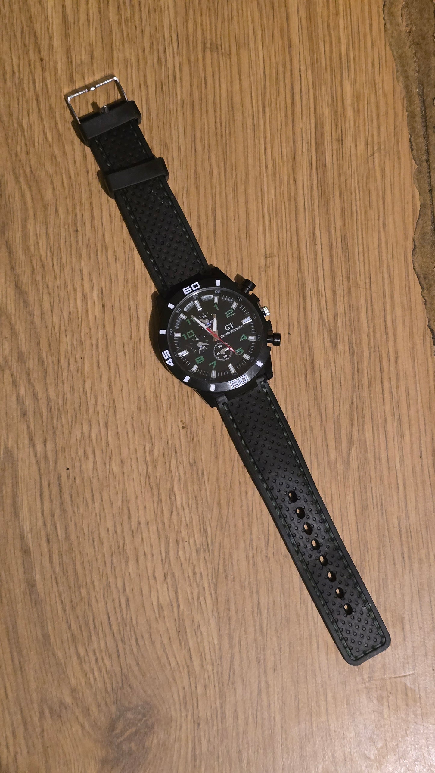 G.T Mens Quartz Watch - Green - New
