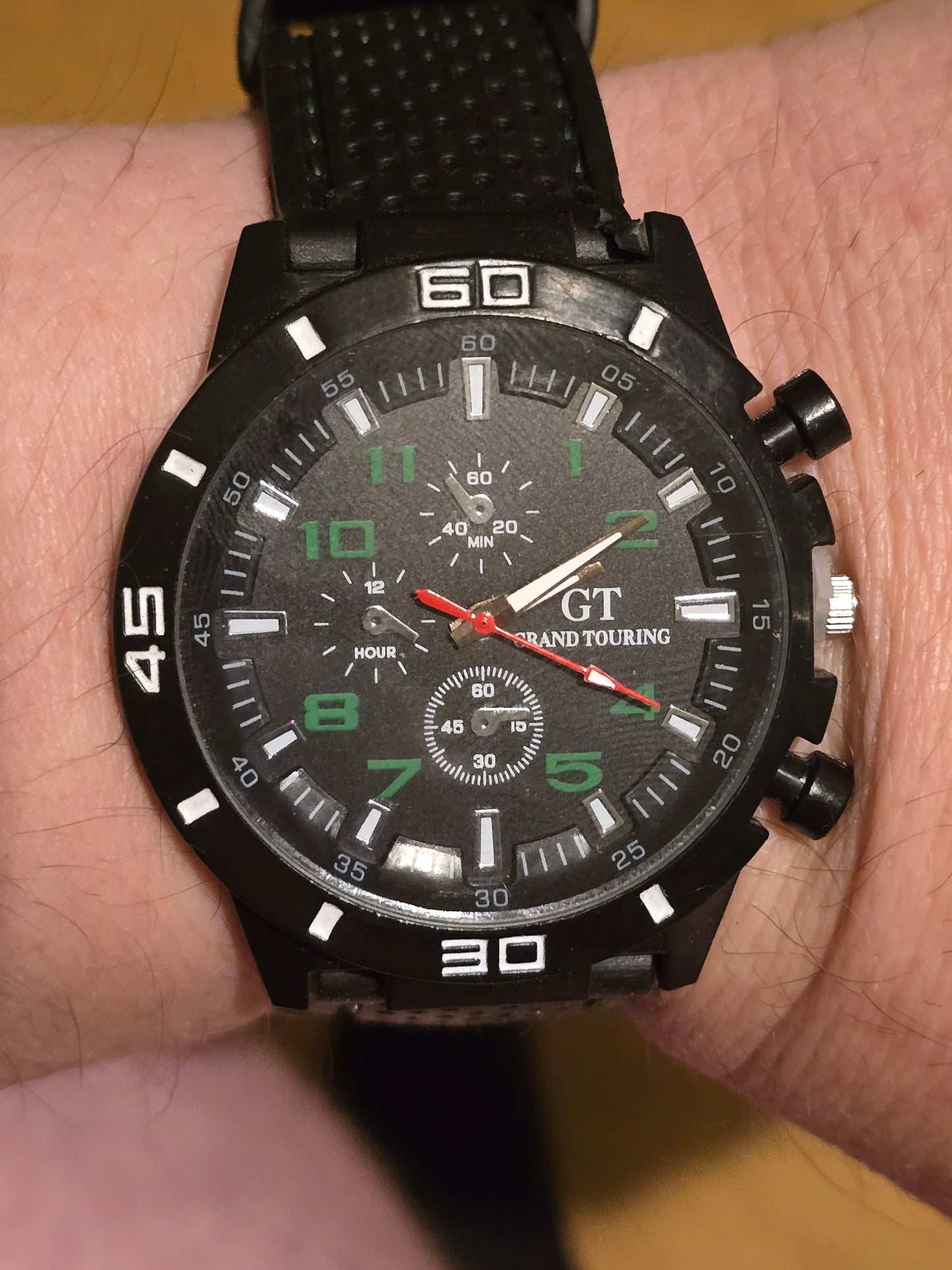 G.T Mens Quartz Watch - Green - New