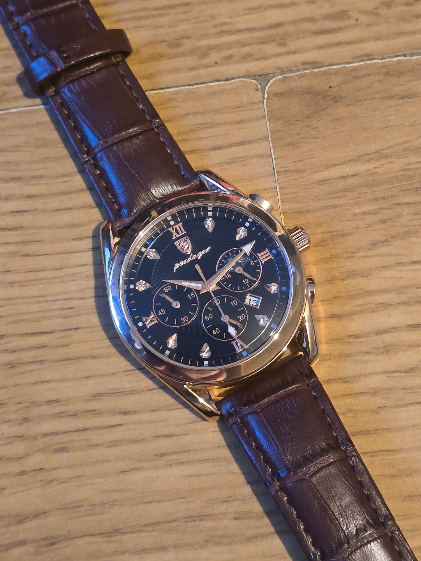 Poedagar Mens Quartz Watch - New - 1