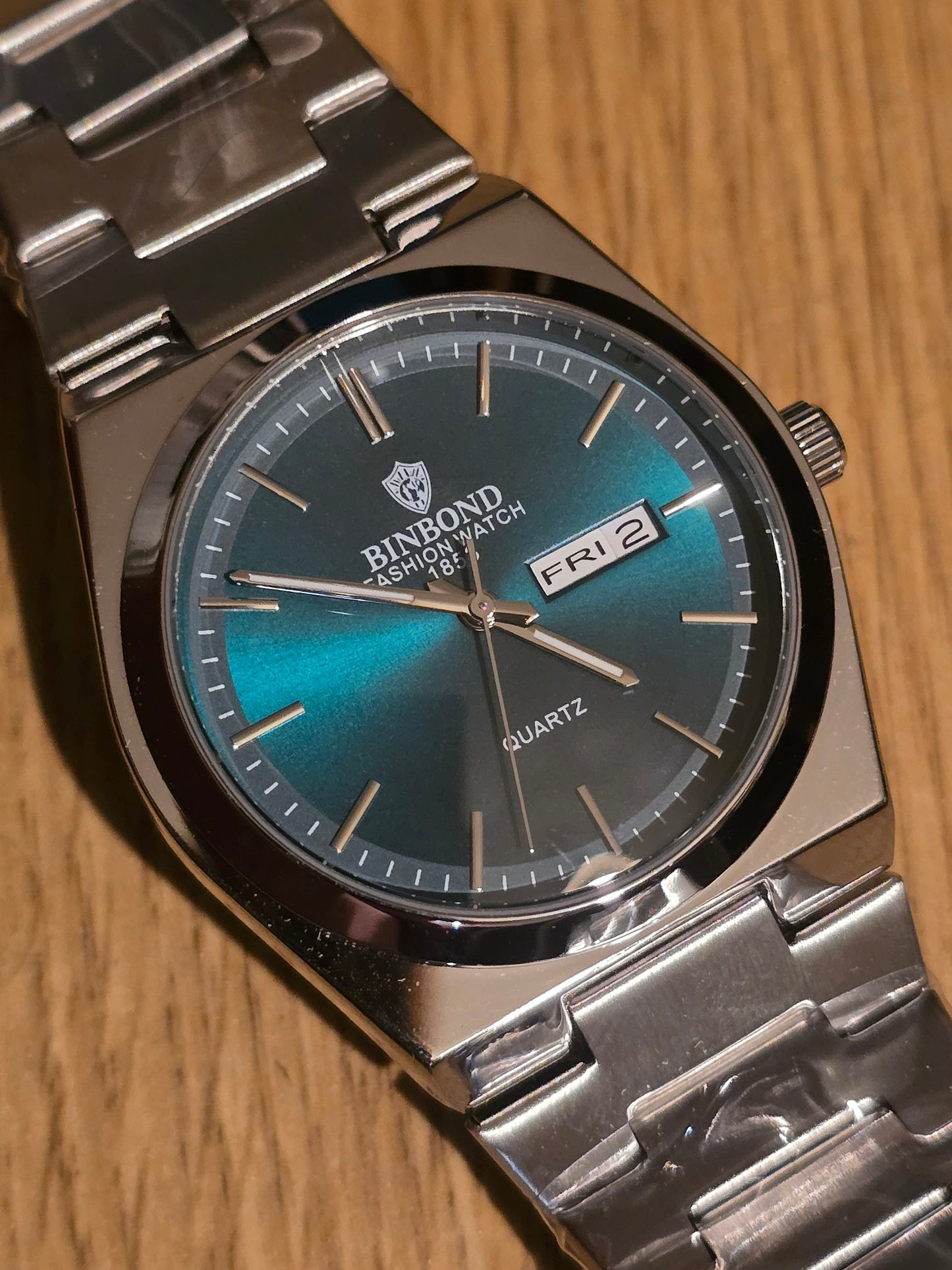 Binbond Mens Quartz Watch - Green - New