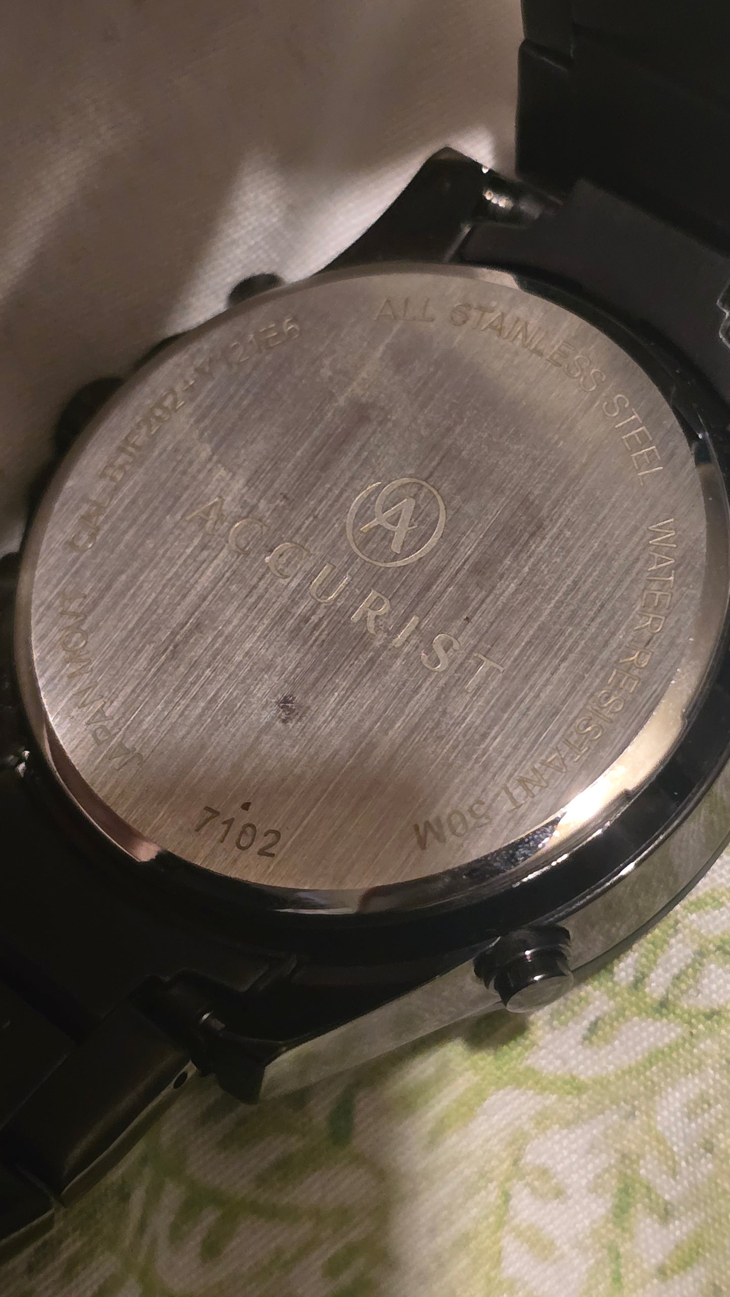 Accurist 7102 World Chronograph Quartz Watch - New - 1