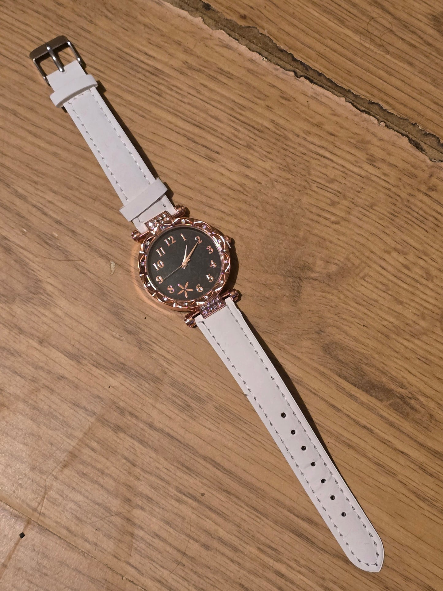Ladies Quartz Watch - White - New - 1