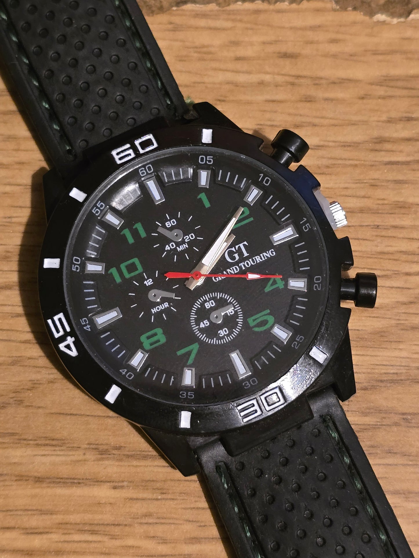 G.T Mens Quartz Watch - Green - New