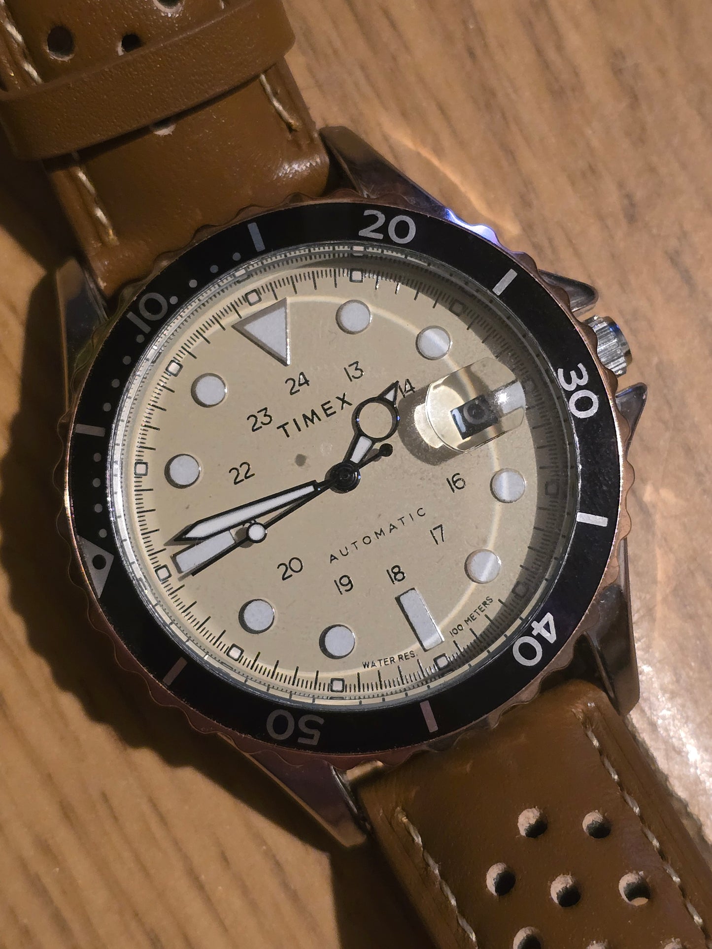 Timex Navi XL Mens Automatic Self-Winding Watch - New