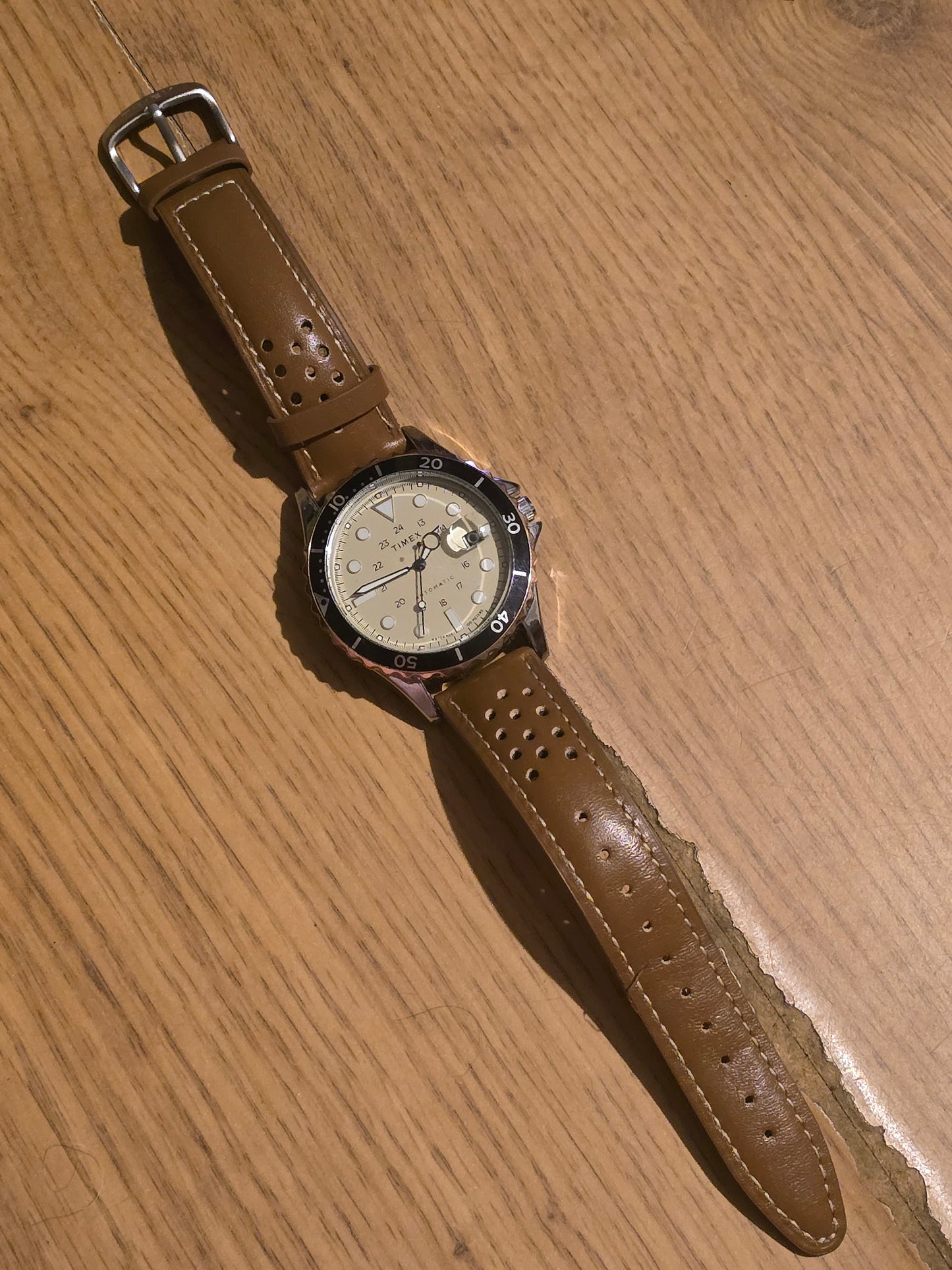 Timex Navi XL Mens Automatic Self-Winding Watch - New