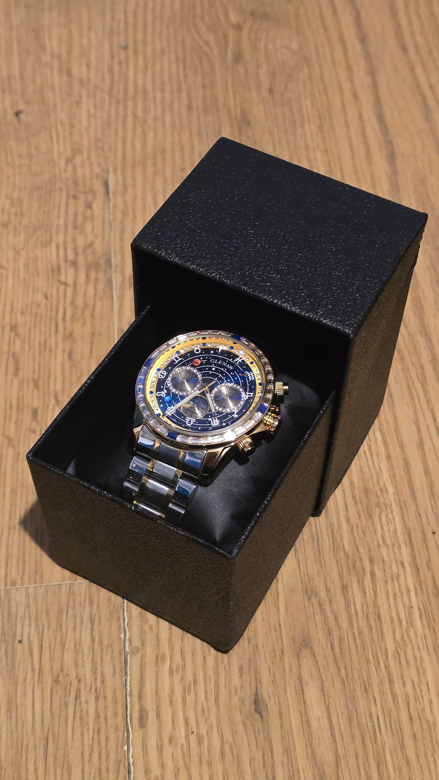 Glenaw Zodiac Starry Automatic Self-Winding Mens Watch - 1