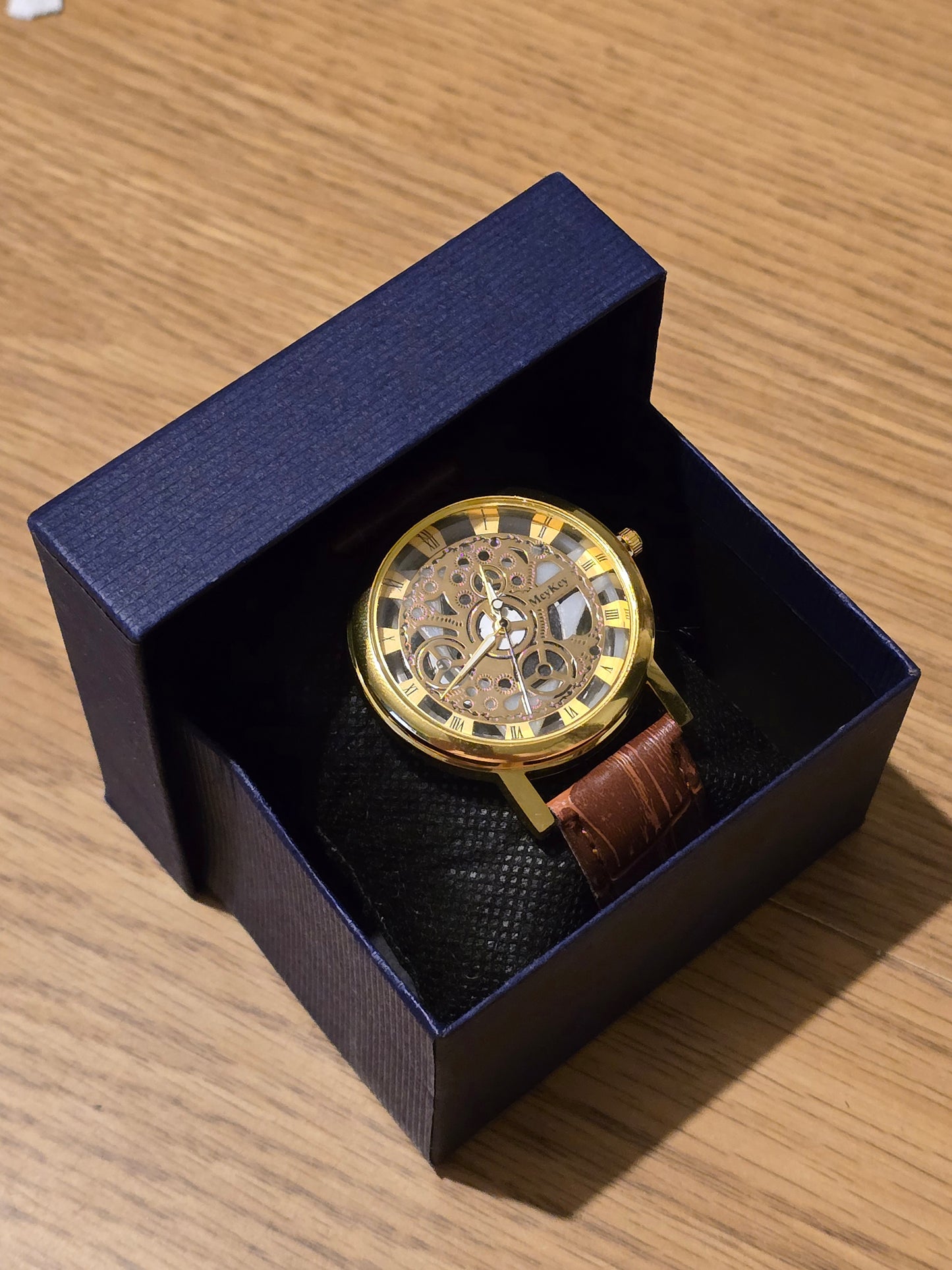 Mey Key Unisex Quartz Watch - Gold - New - 1