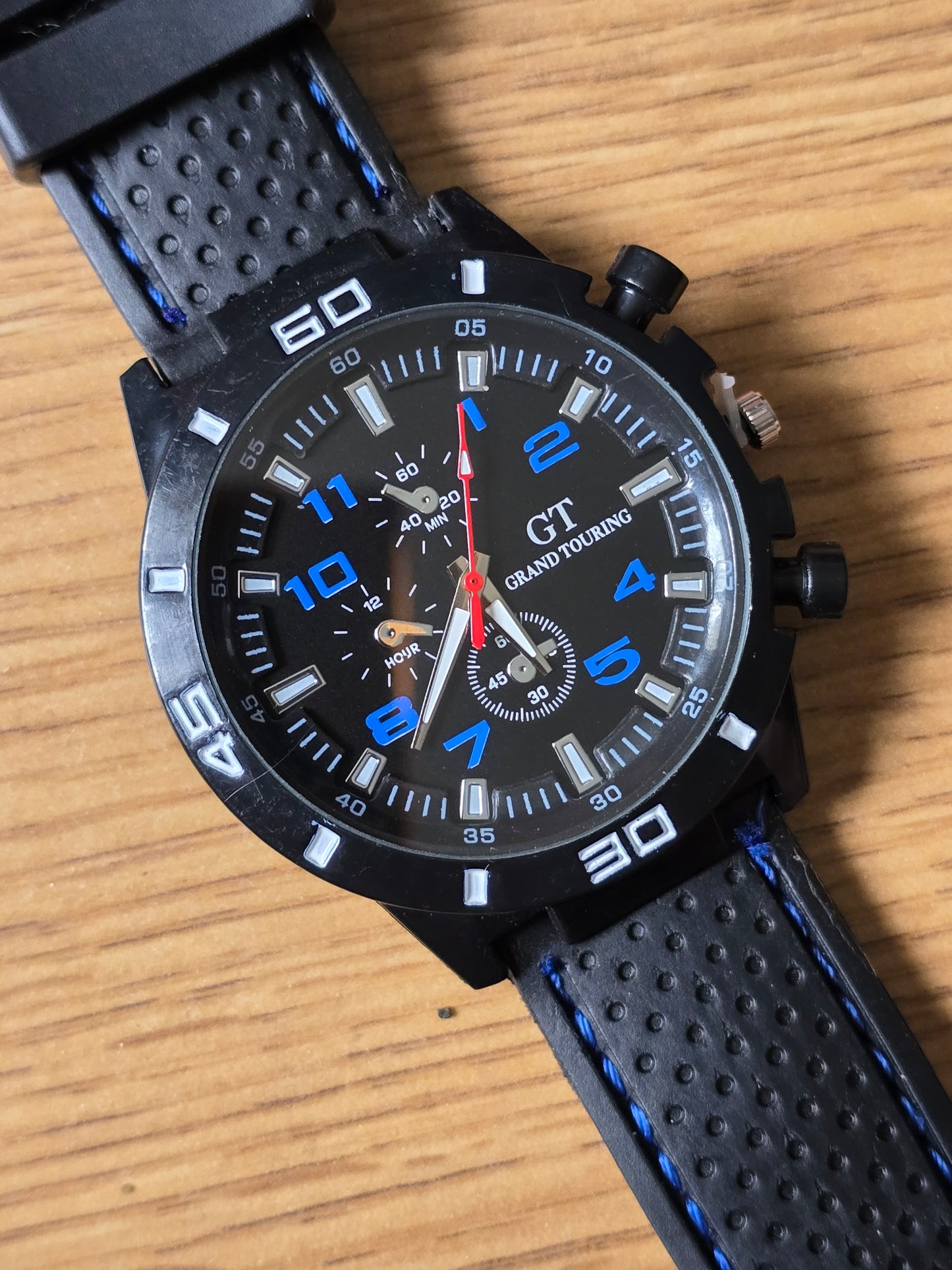 G.T Mens Quartz Watch - Blue - New