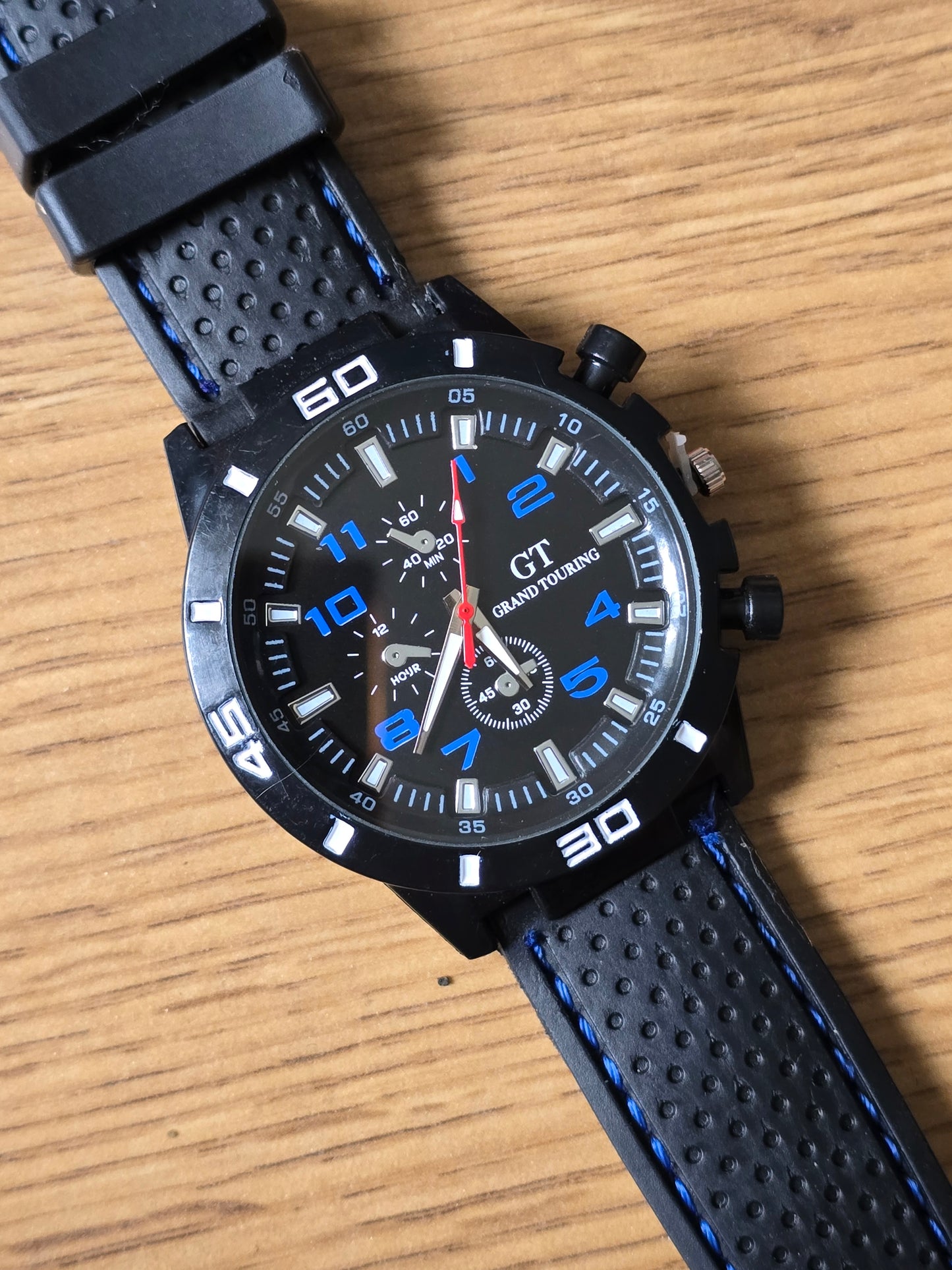 G.T Mens Quartz Watch - Blue - New