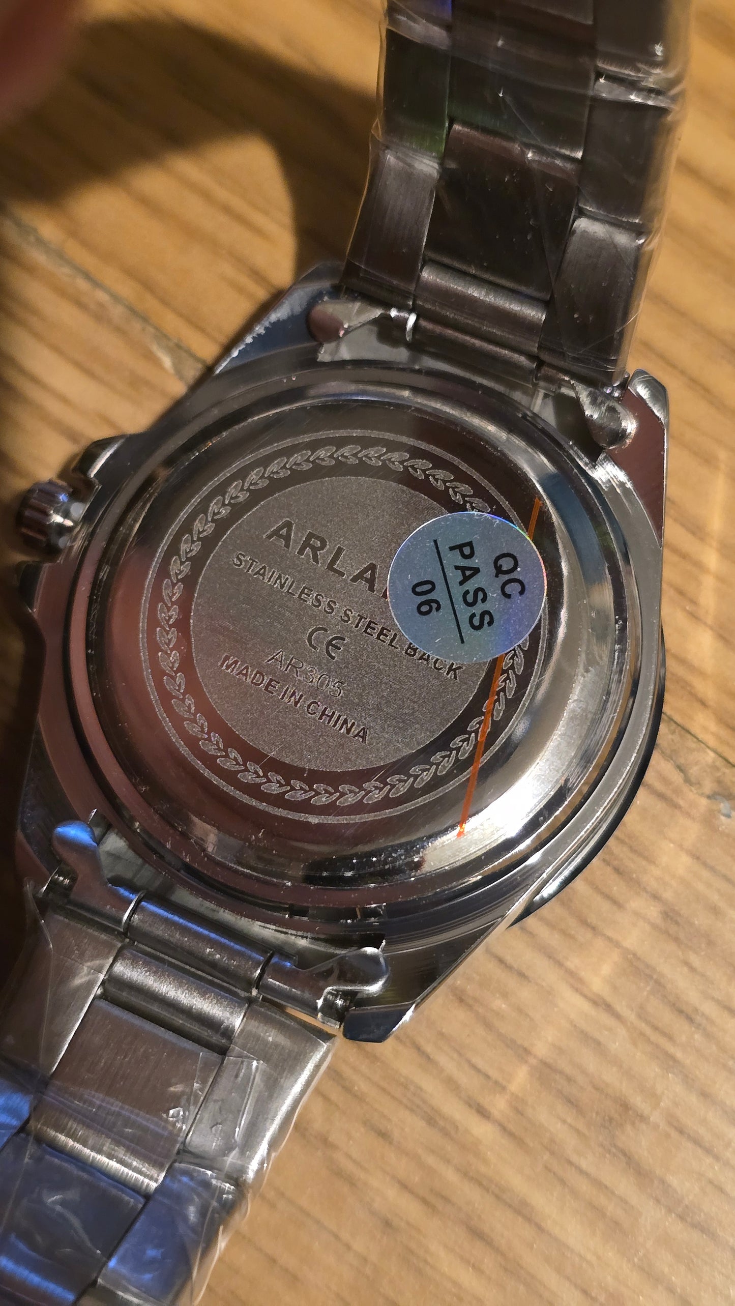 Arlanch Mens Quartz Watch - Black - New - 1