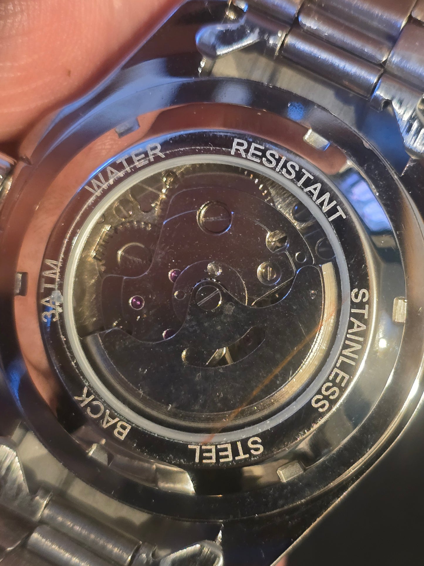 Fngeen Blue Mens Automatic Self-Winding Watch - New